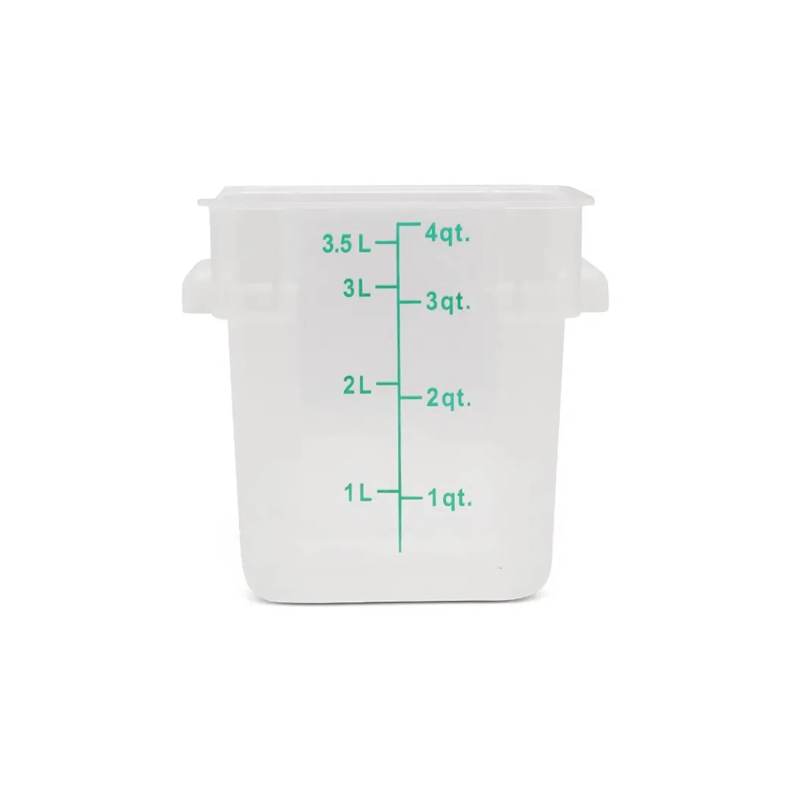 KH Classik Chef 17404 - KH Square Storage Food Containers 3.8lt PP