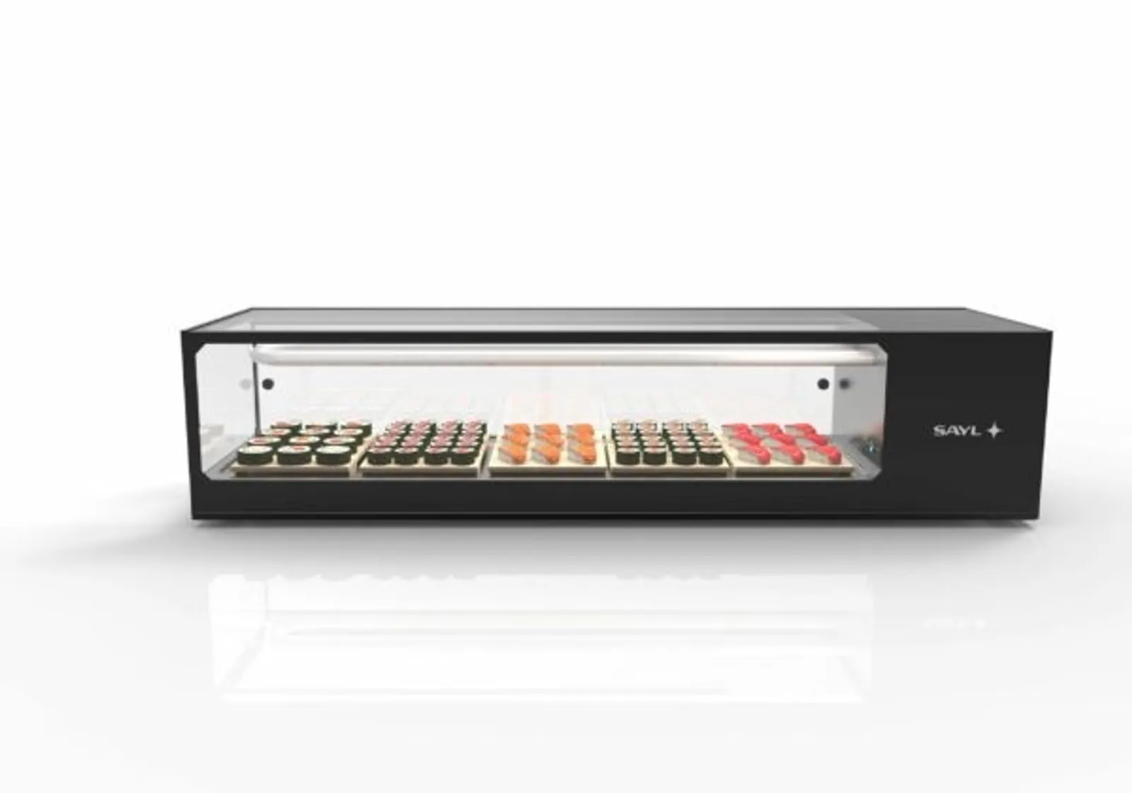 Sayl SDS1320 Logic Sushi Display, 6 Gastronorm Trays