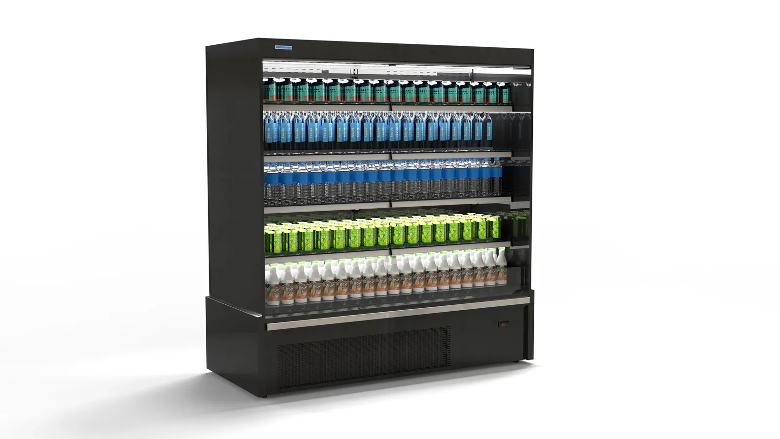 Hussmann H2TMS-19 - Multideck Open Front Chiller Cabinet 1266L