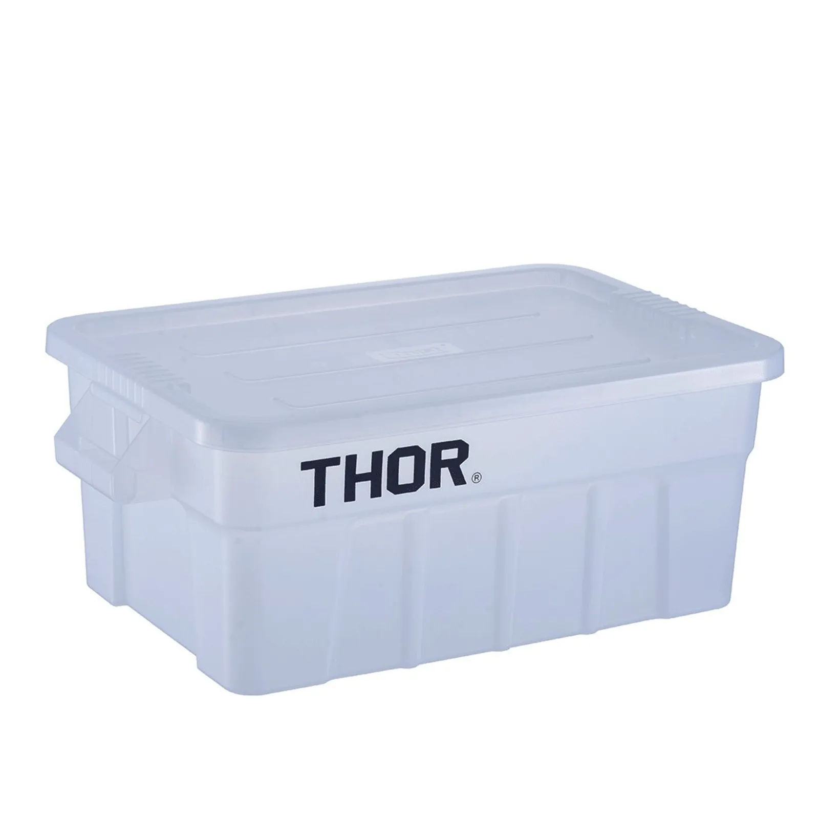 KH TRUST® Commercial 18176 - Tote Box Food Grade & Lid White 708x434x272 53lt (3011)