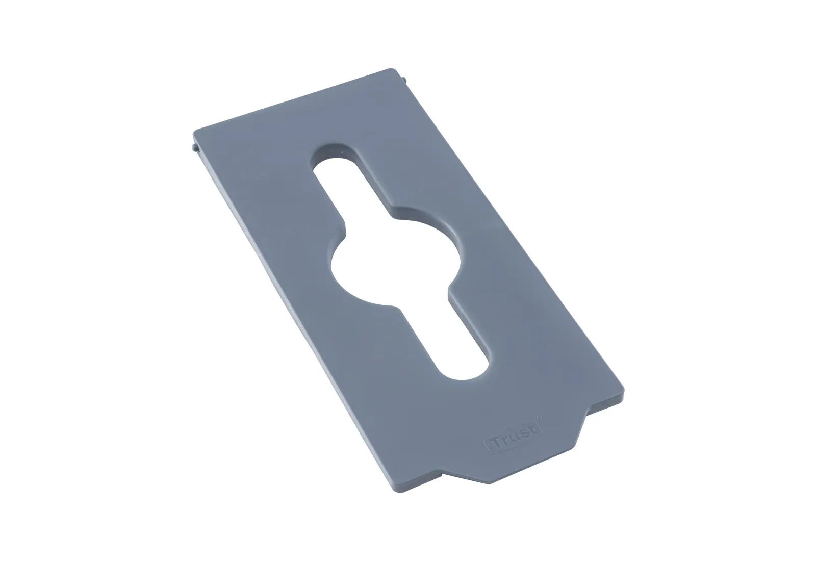 KH TRUST® Commercial 18234 - Paper / Bottle Recycling Top Grey