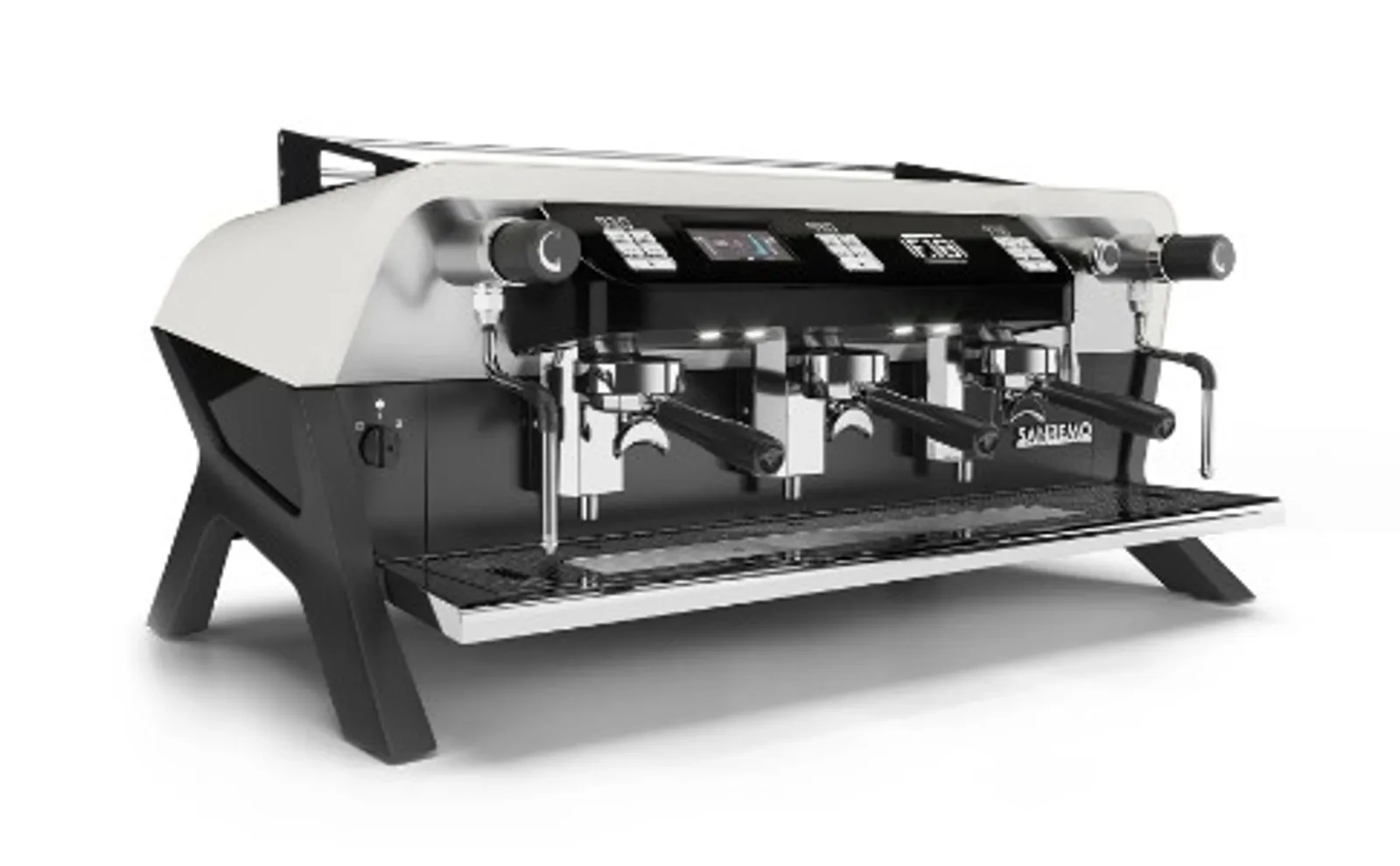 Sanremo F18 Black / White - 3 Group Coffee Machine