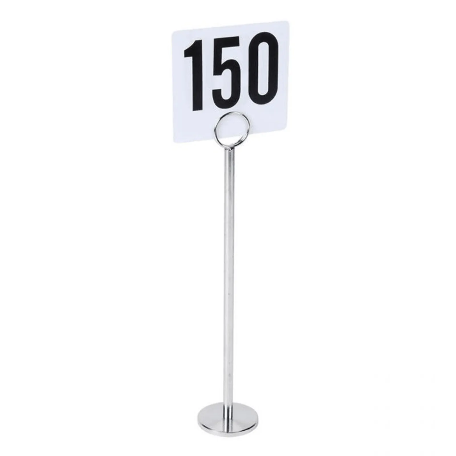 KH Classik Chef 32202 - Table Number/Menu Holder Chrome 30cm