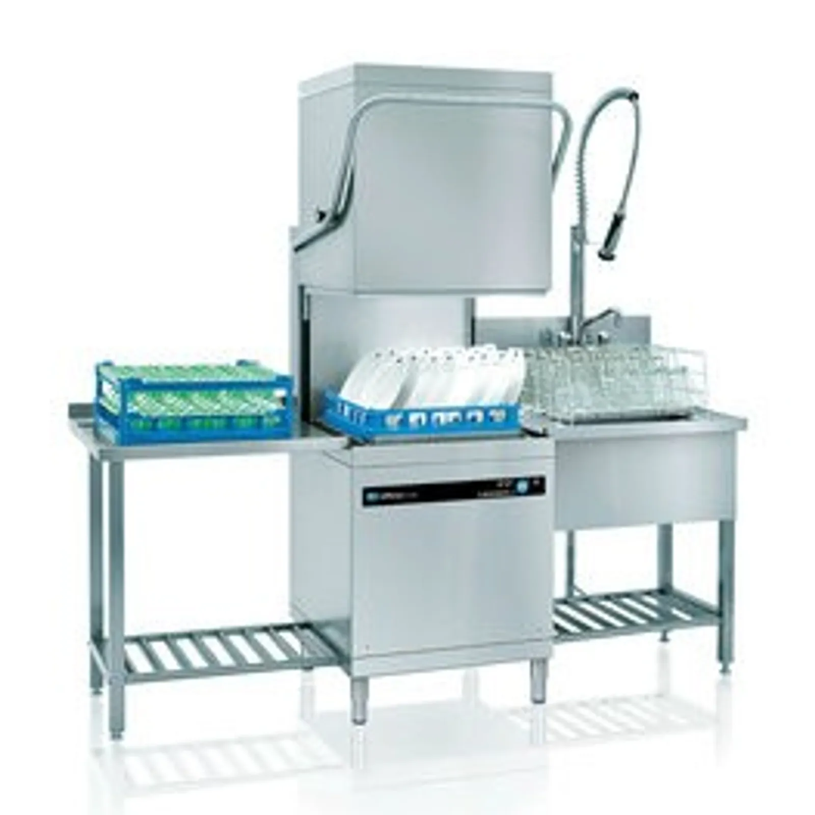 Meiko Upster H 500 M2 AirConcept - Passthrough Dishwasher with AirConcept Heat Recovery