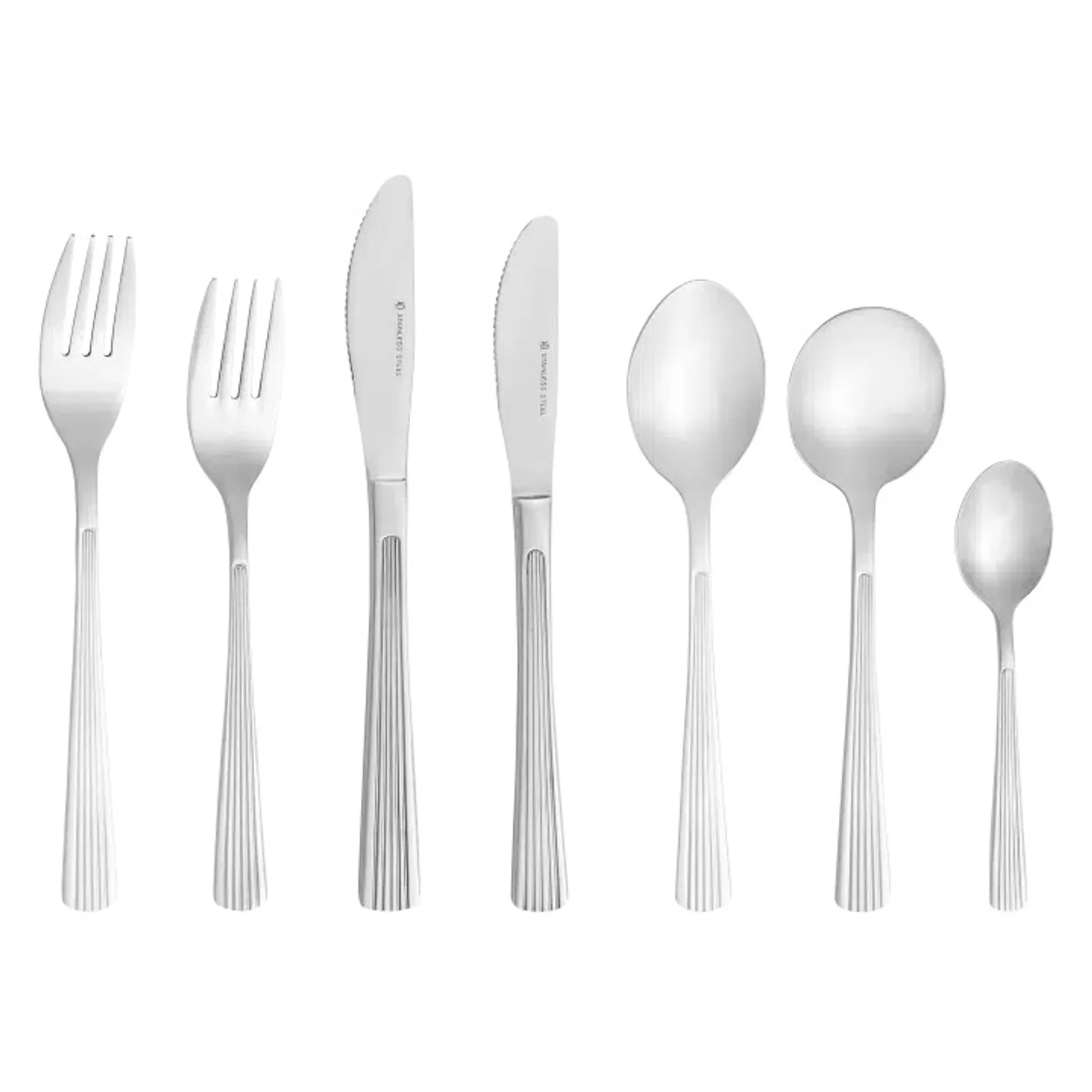 KH Classik Chef XC605 - Stainless Steel Cutlery Carlton Soup Spoon - Pack of 12