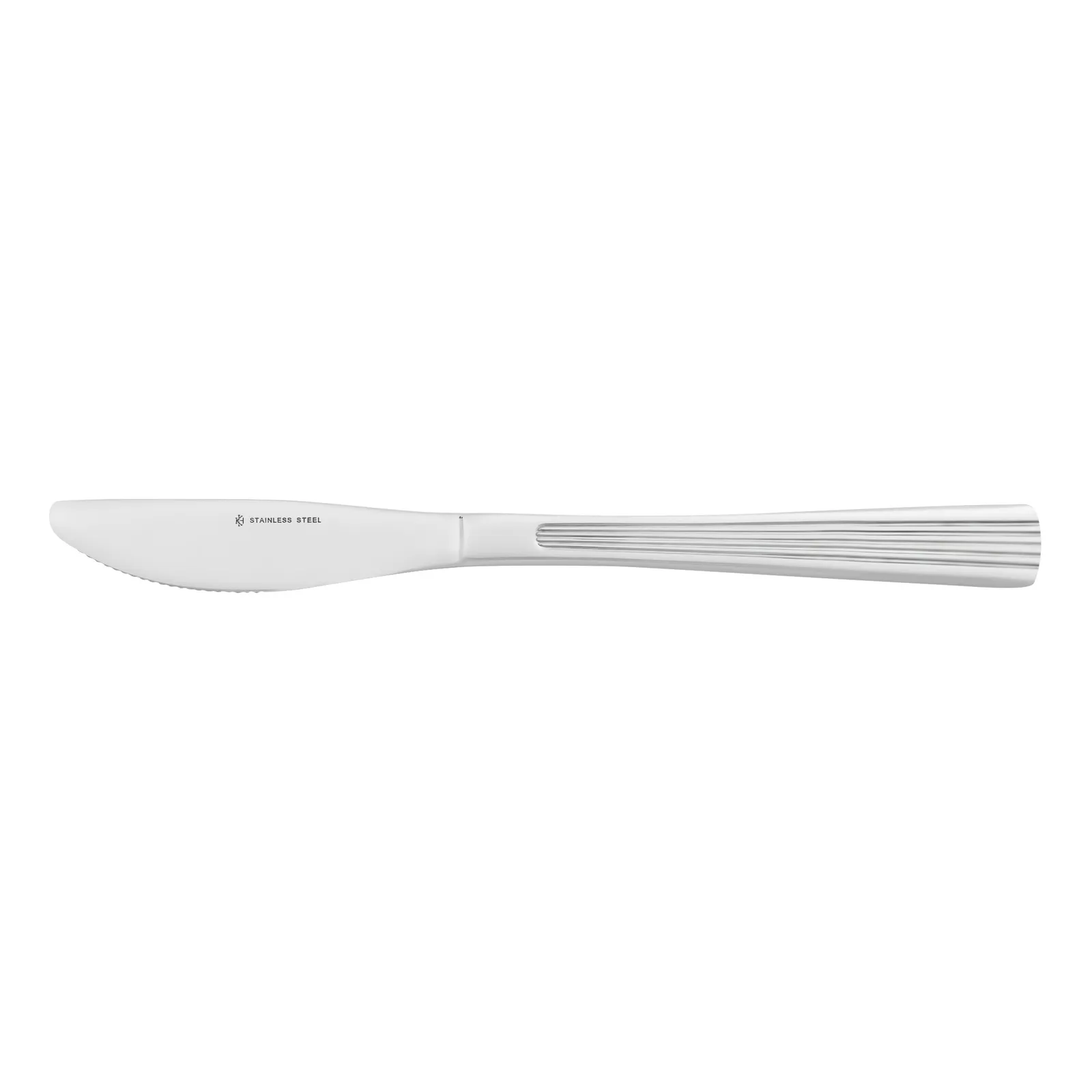 KH Classik Chef XC609 - Stainless Steel Cutlery Carlton Dessert Knife Plain - Pack of 12