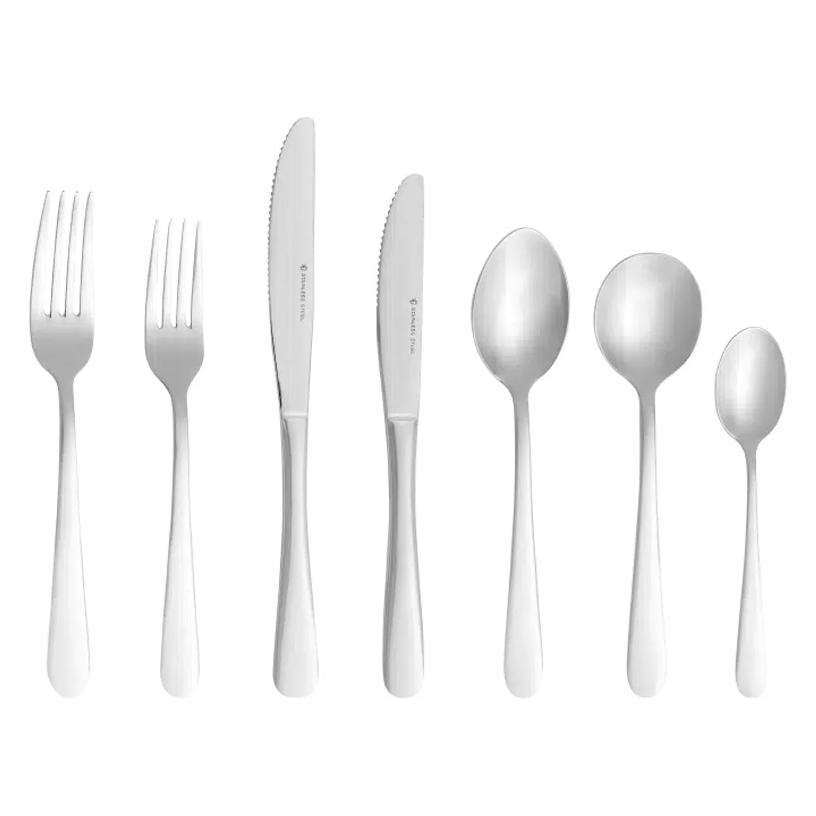 Ken Hands XC804 - Stainless Steel Cutlery Rye Dessert Fork - Pack of 12