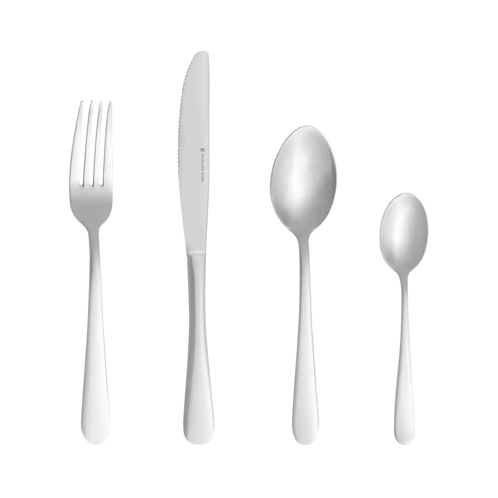 Ken Hands XC817 - Stainless Steel Cutlery Rye Parfait Spoon - Pack of 12