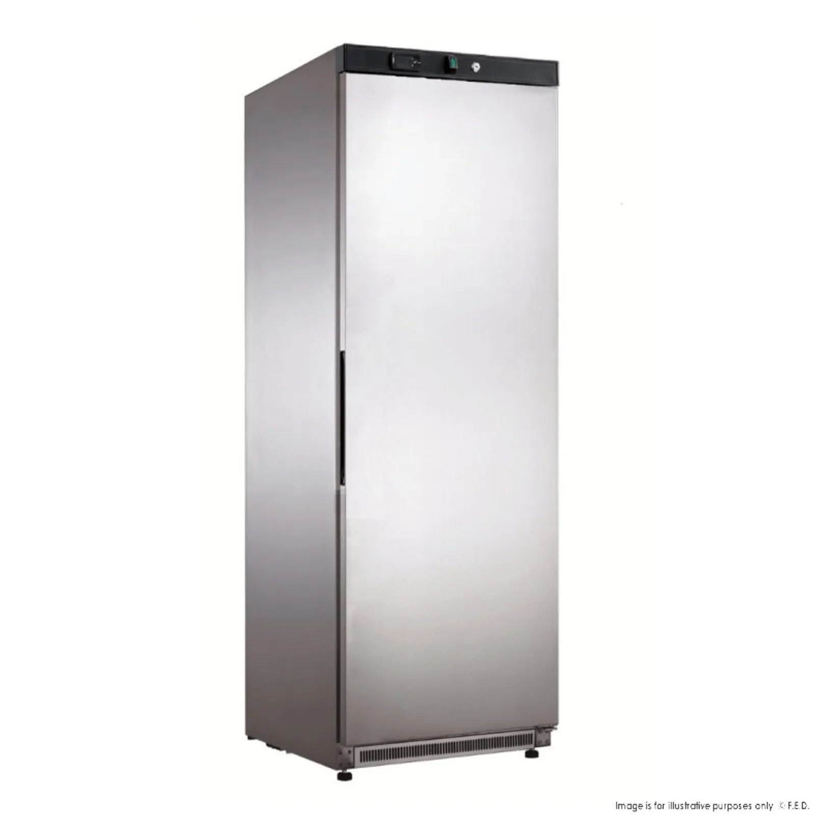 Fed -X XR400SS - Stainless Steel Upright Static Fridge