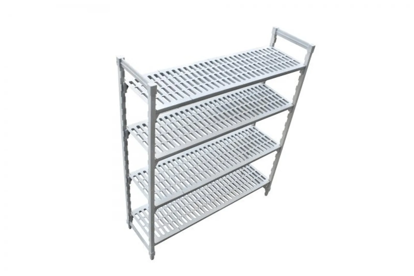 KH Classik Chef 97618 - Adjustable Plastic Coolroom Shelving 610mm Depth 610 X 1220 X 1800 Shelf Kit Complete