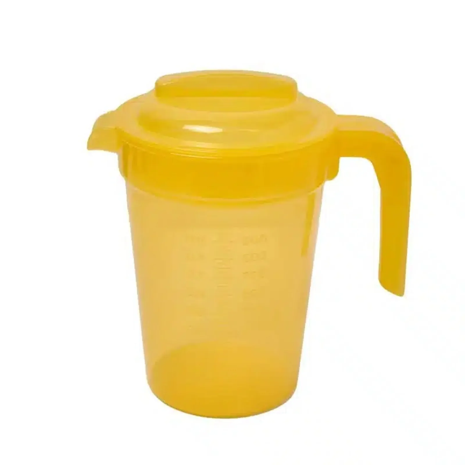 KH Healthcare 98281 - KH Jug Graduated 1ltr Yellow Tint (#21)