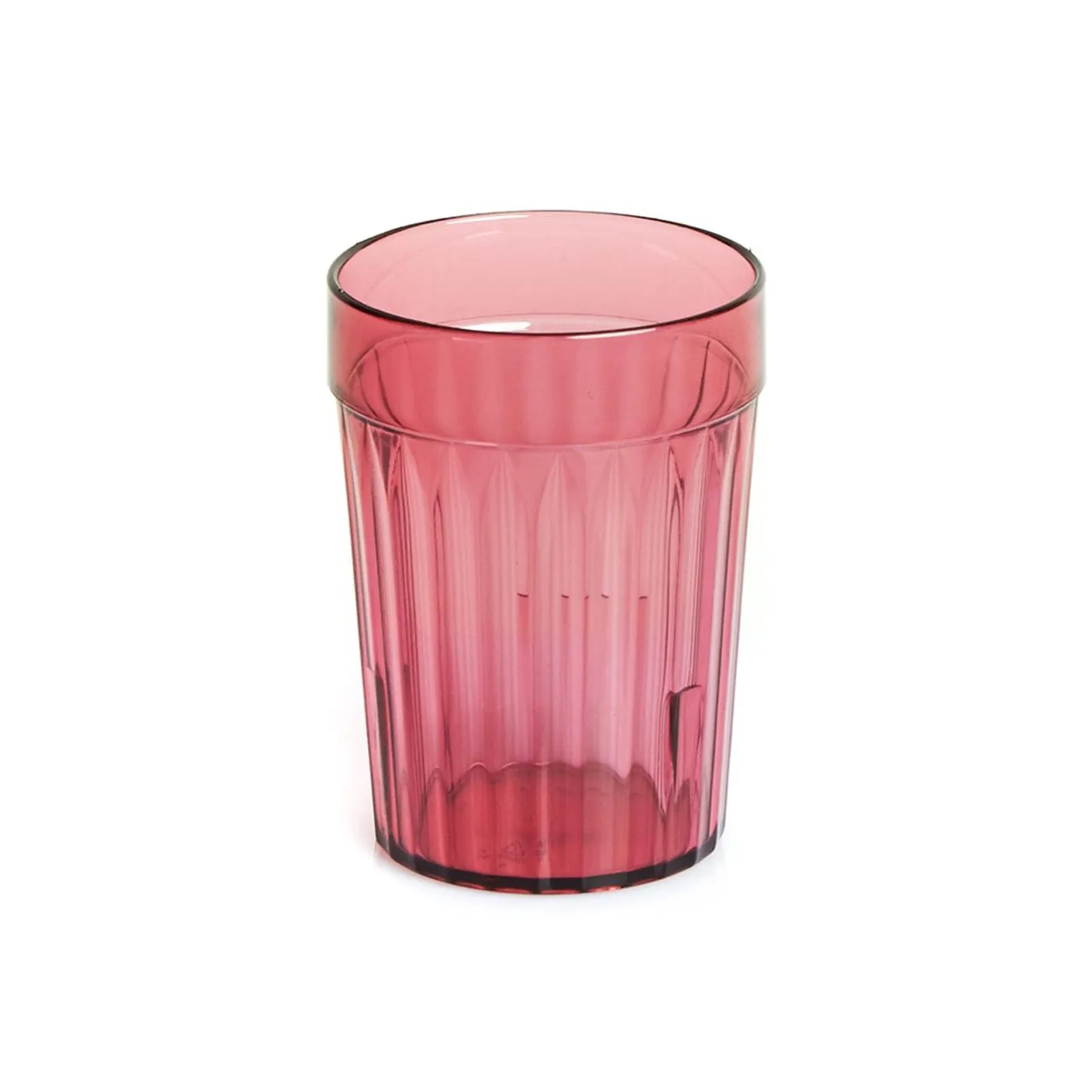 KH Healthcare 98552 - KH Burgundy Plastic Tumbler 230mL (#16)