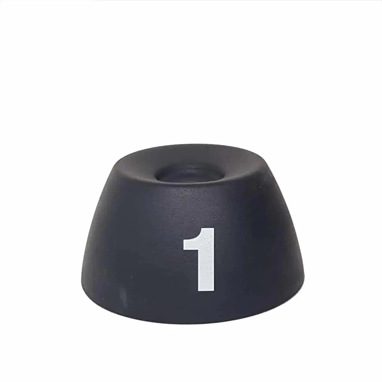 KH Classik Chef 32003 - #3 Table Number White On Black Round