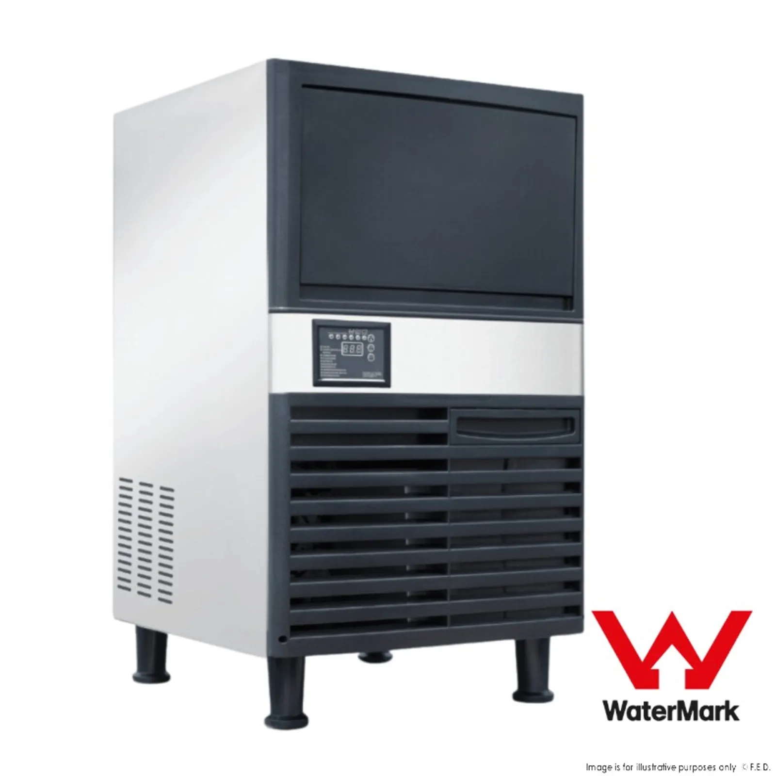 Blizzard-SN-80P Under Bench Ice Maker Air Cooled 36kg/day