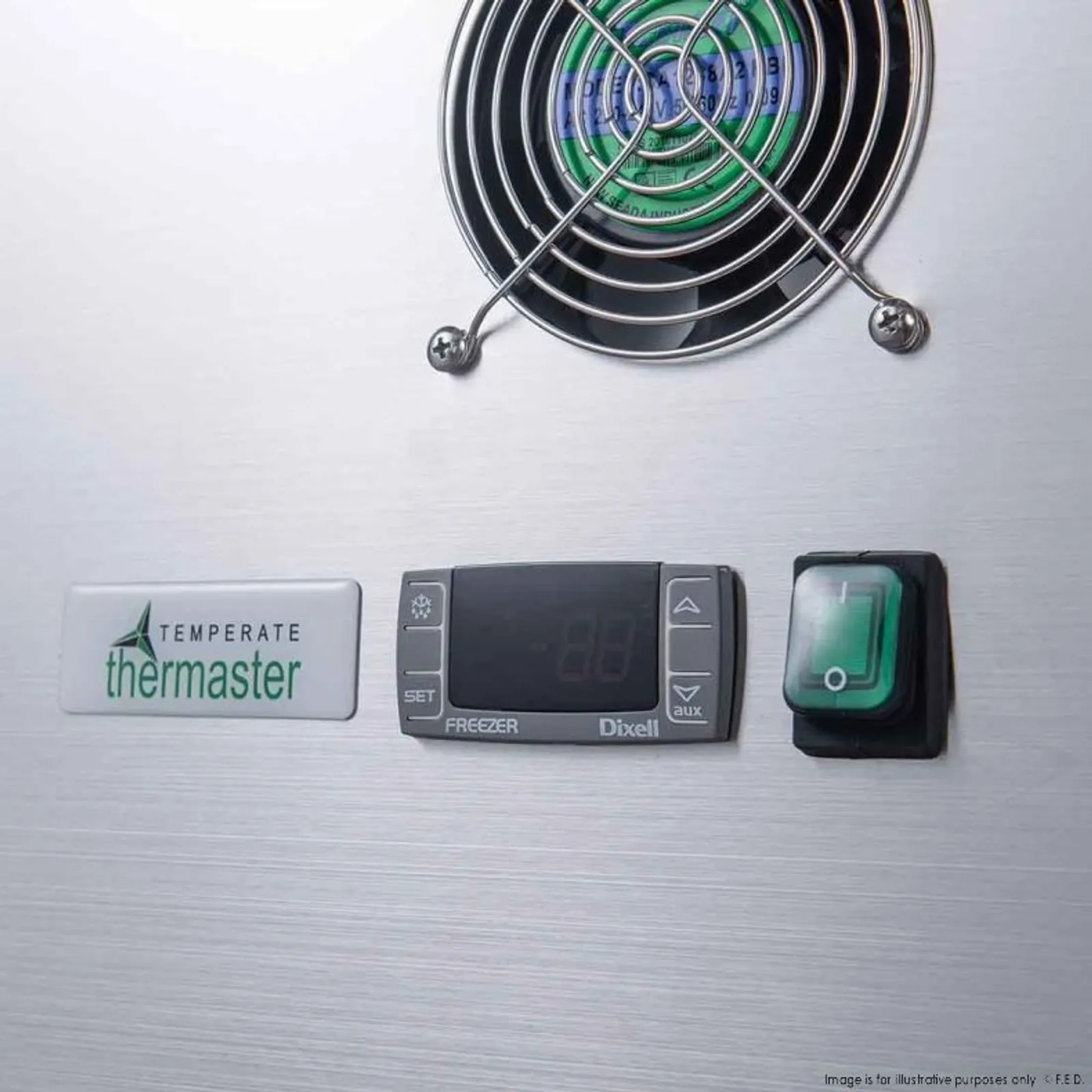 FED-X XSS8C20S3V - Three Door Sandwich Counter