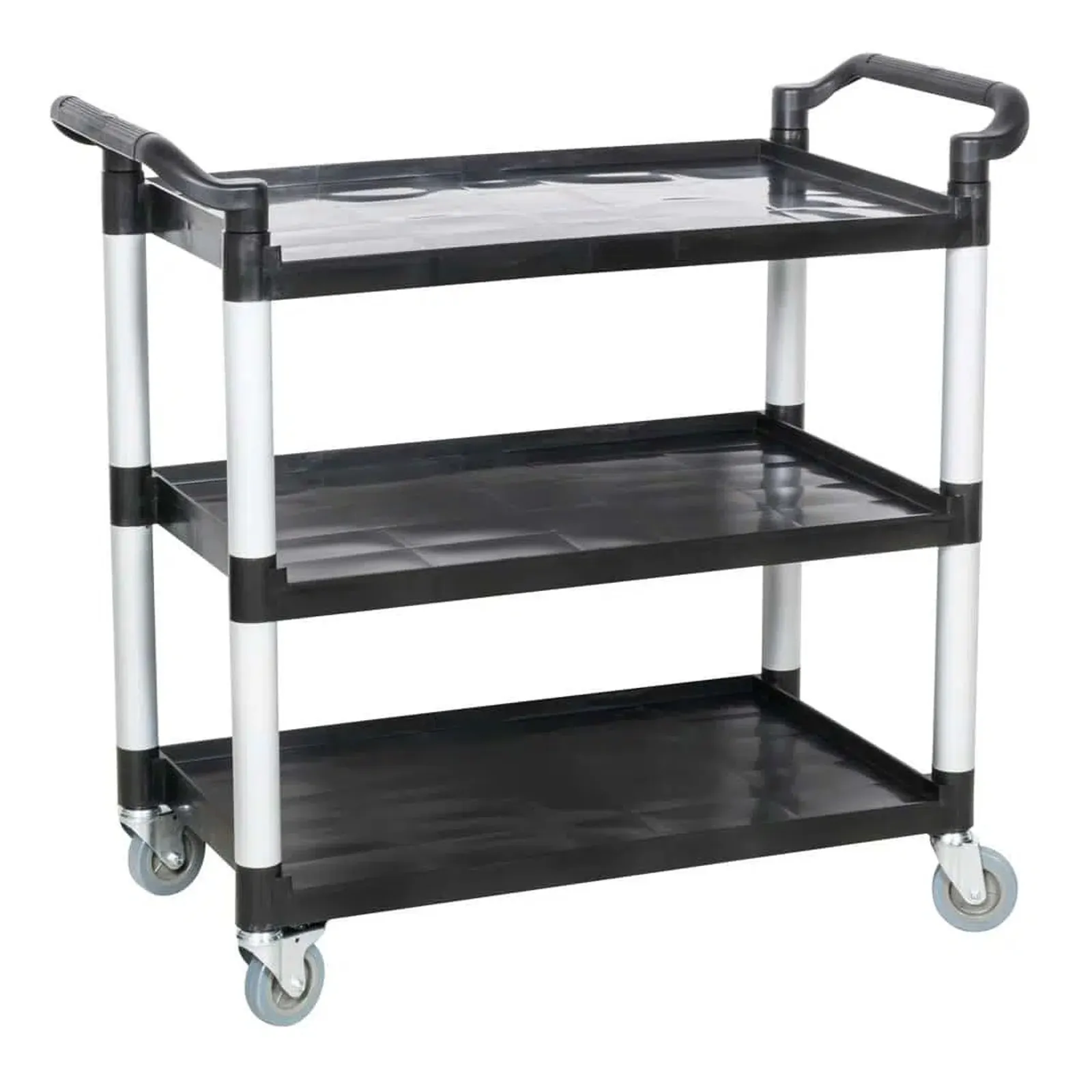 KH Classik Chef 97185 - KH 3 Tier Utility Trolley Large Black