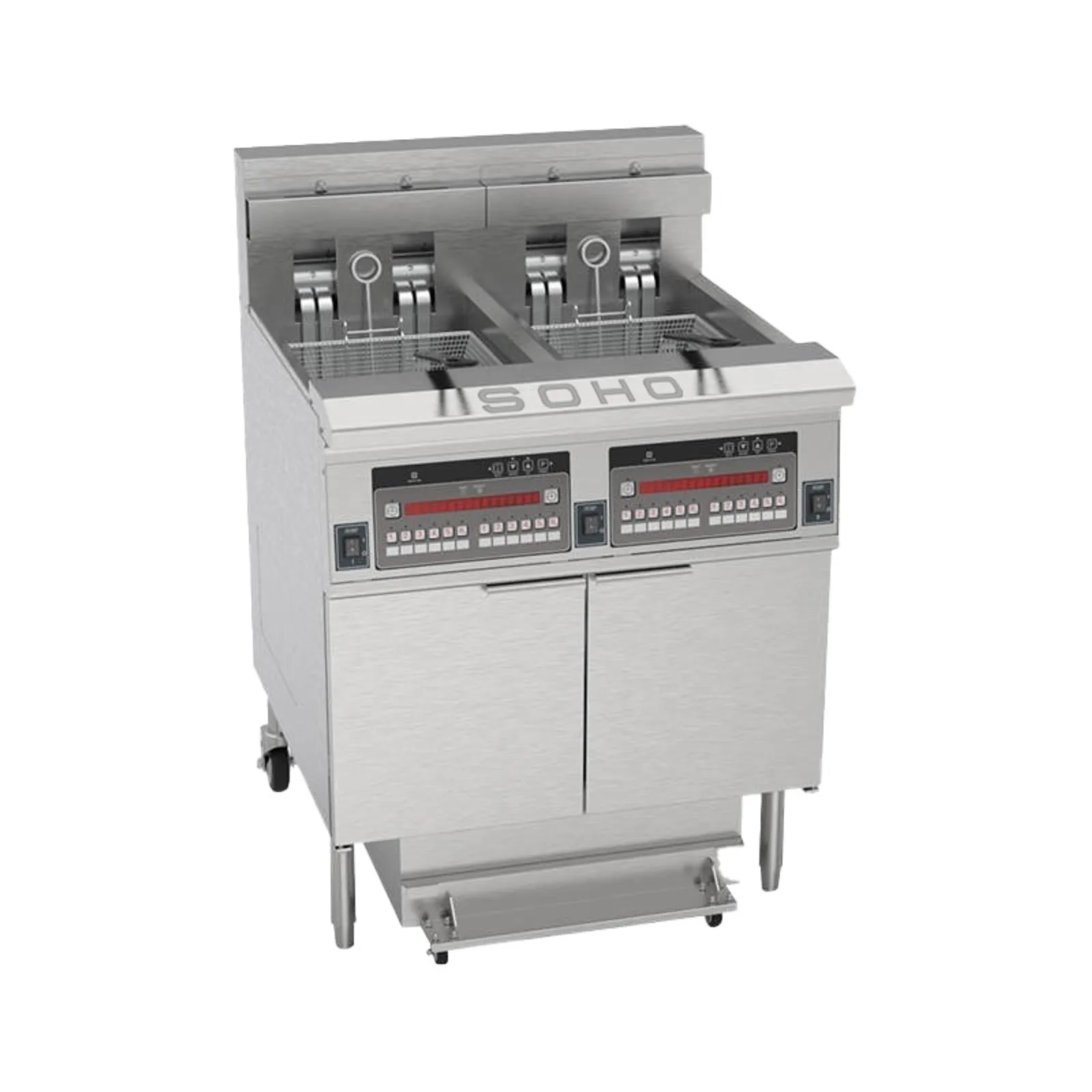 Soho SEF-200 - Open Electric Double Fryer