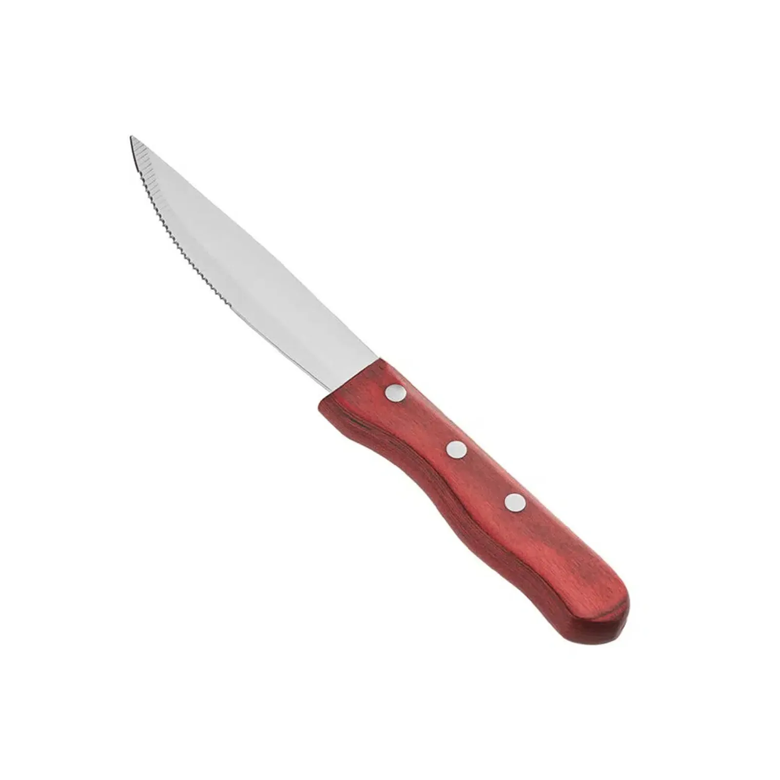 KH Kharve® 47007 - Pakkawood Jumbo Steak Knife Red