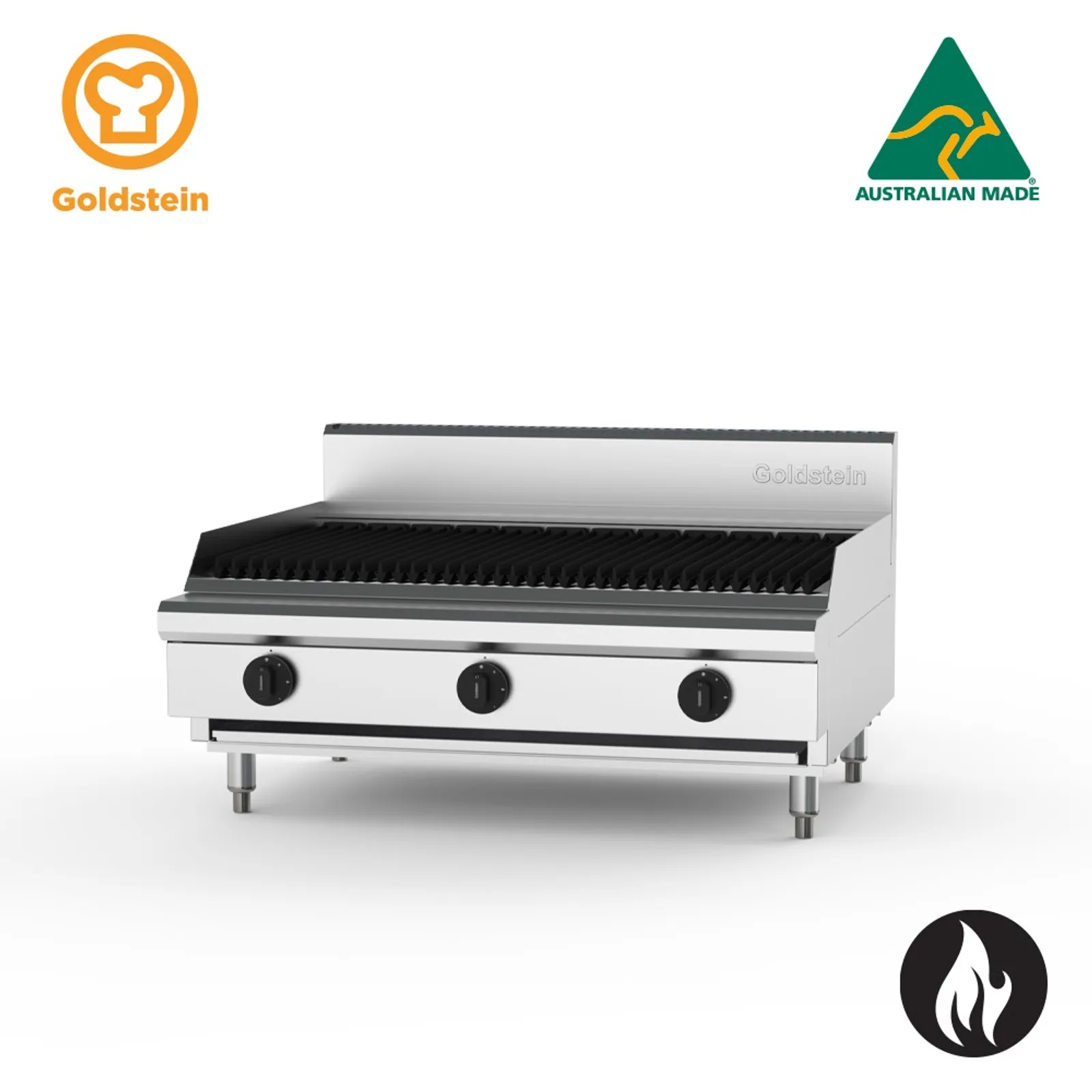 Goldstein BQG36-X - Radiant Gas 914mm Chargrill