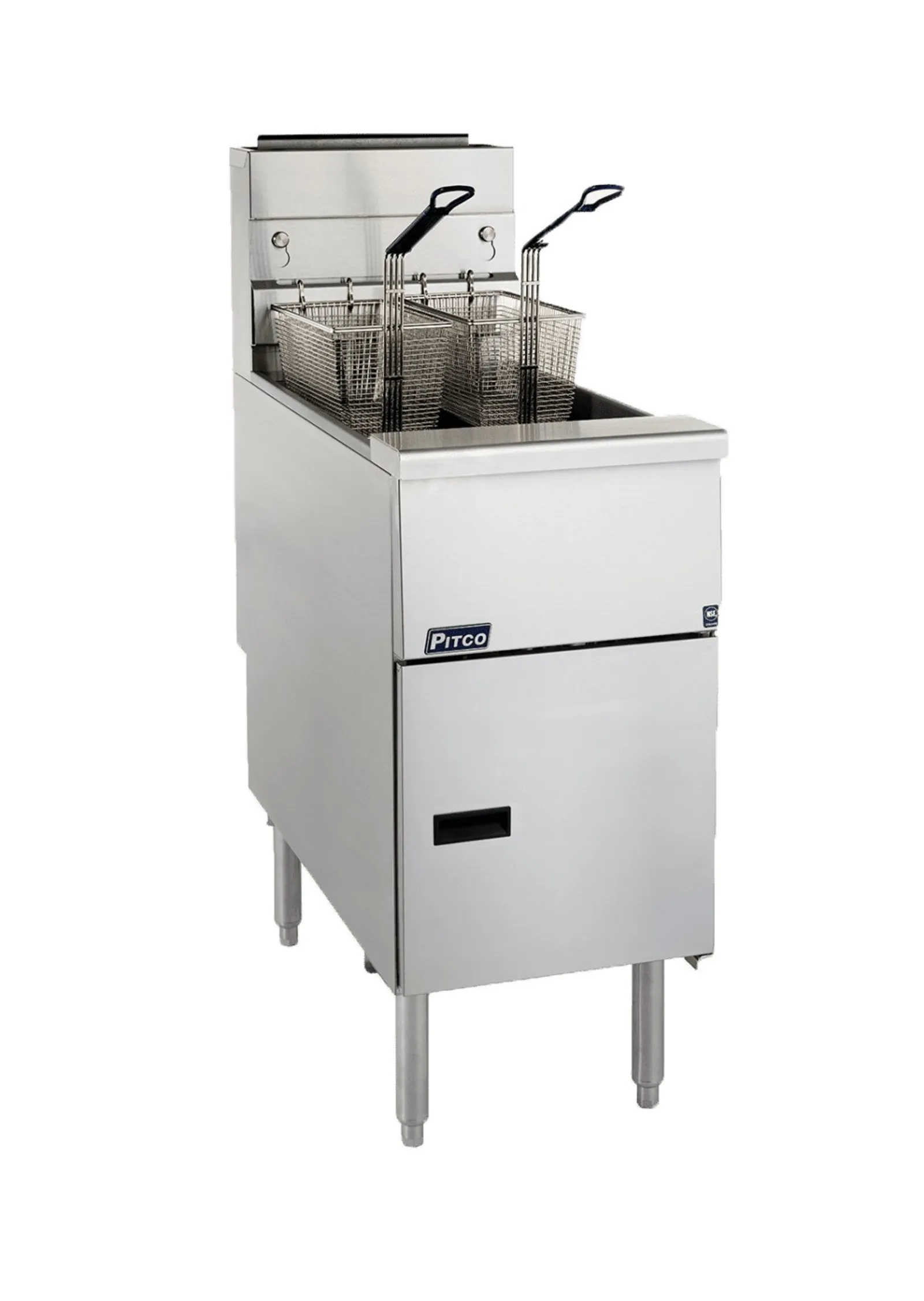 Pitco SG14S - 2 Basket Millivolt fryer Gas