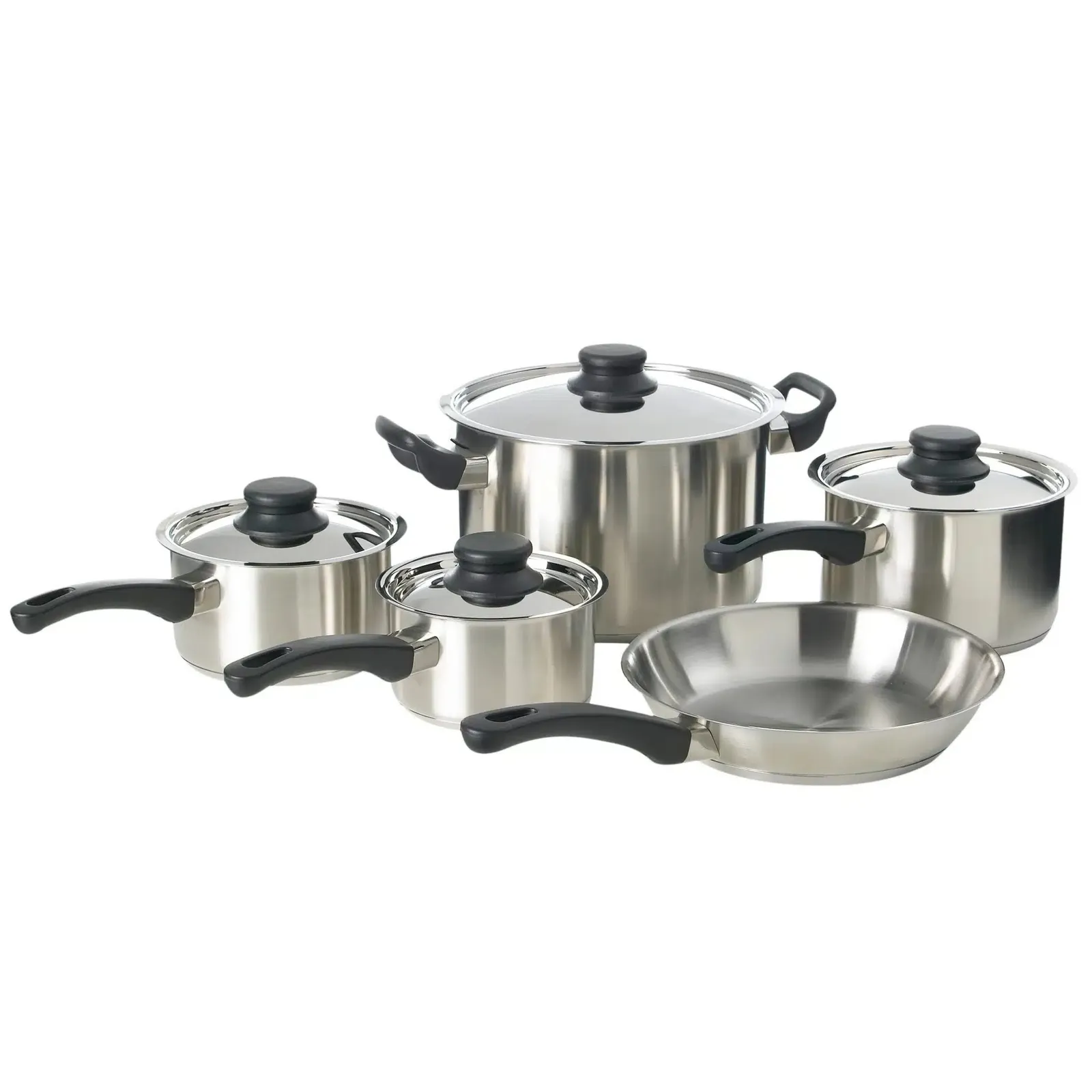 KH Classik Chef 62500 - KH 5 Piece Saucepan Set Stainless Steel