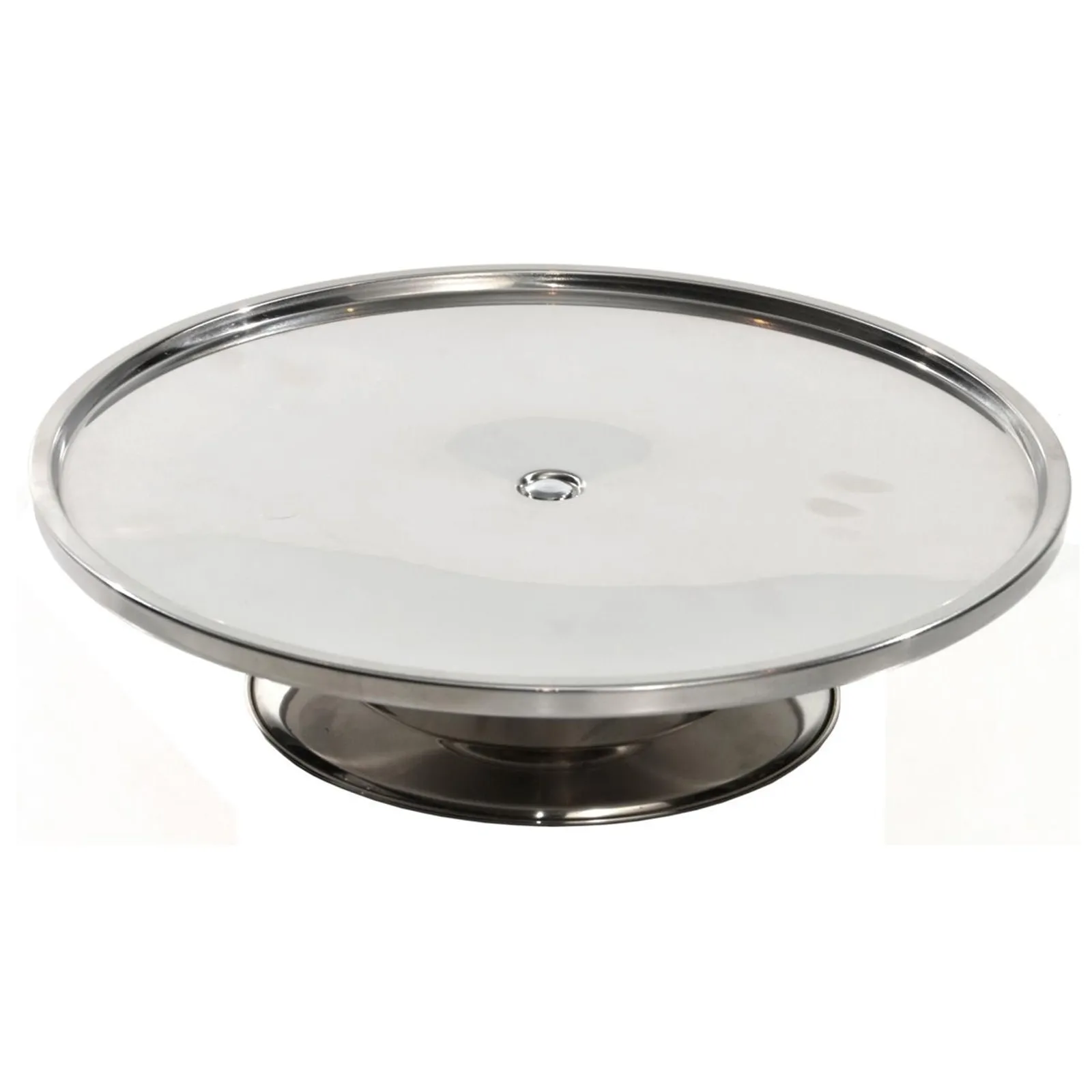 KH Classik Chef CAKELOW - KH Cake Stand Low Stainless Steel