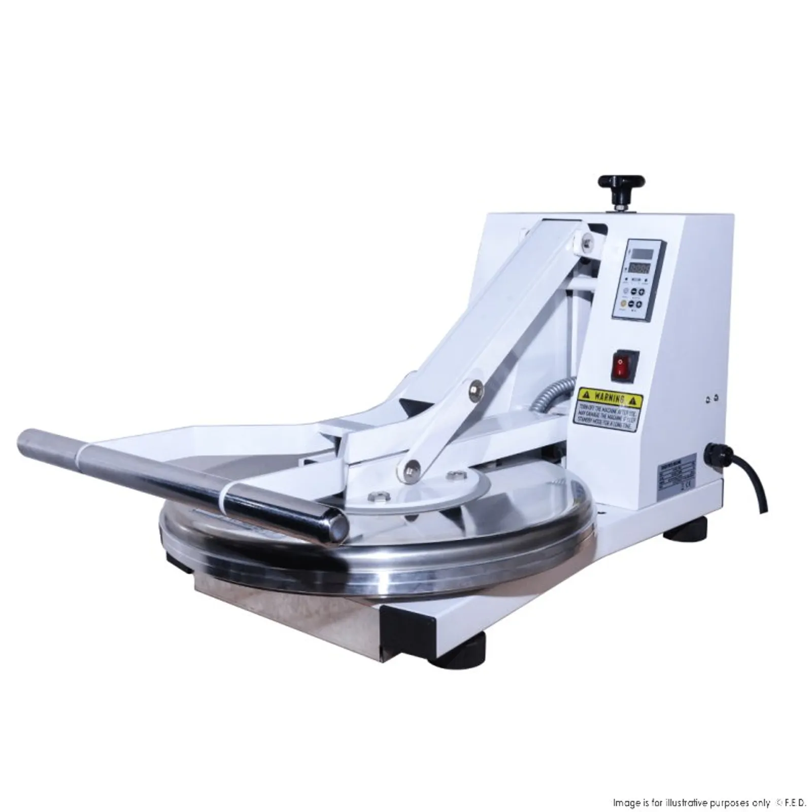 Tyrone DP-18S - Round Dough Press