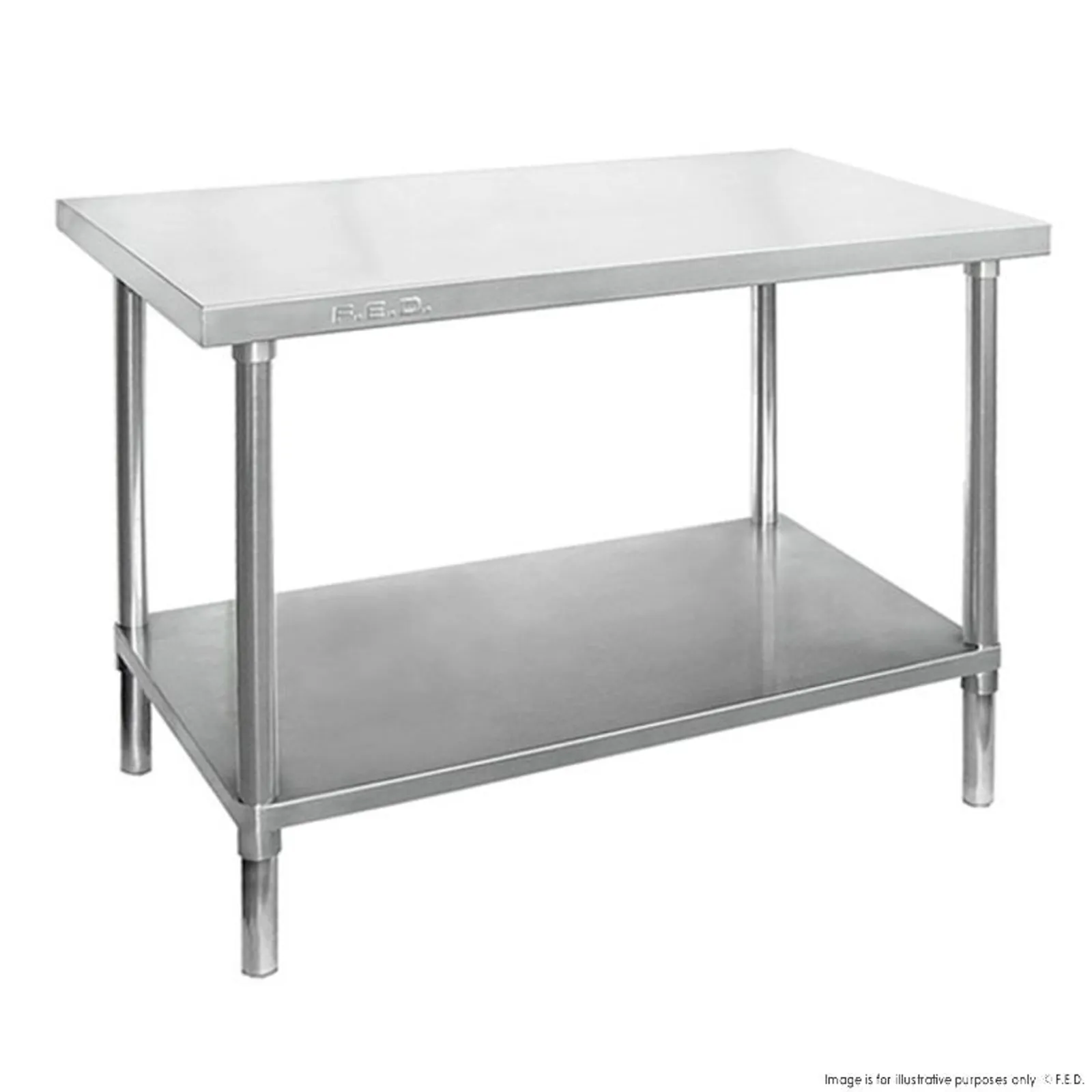 Modular Systems WB6-2100/A - Stainless Steel Workbench