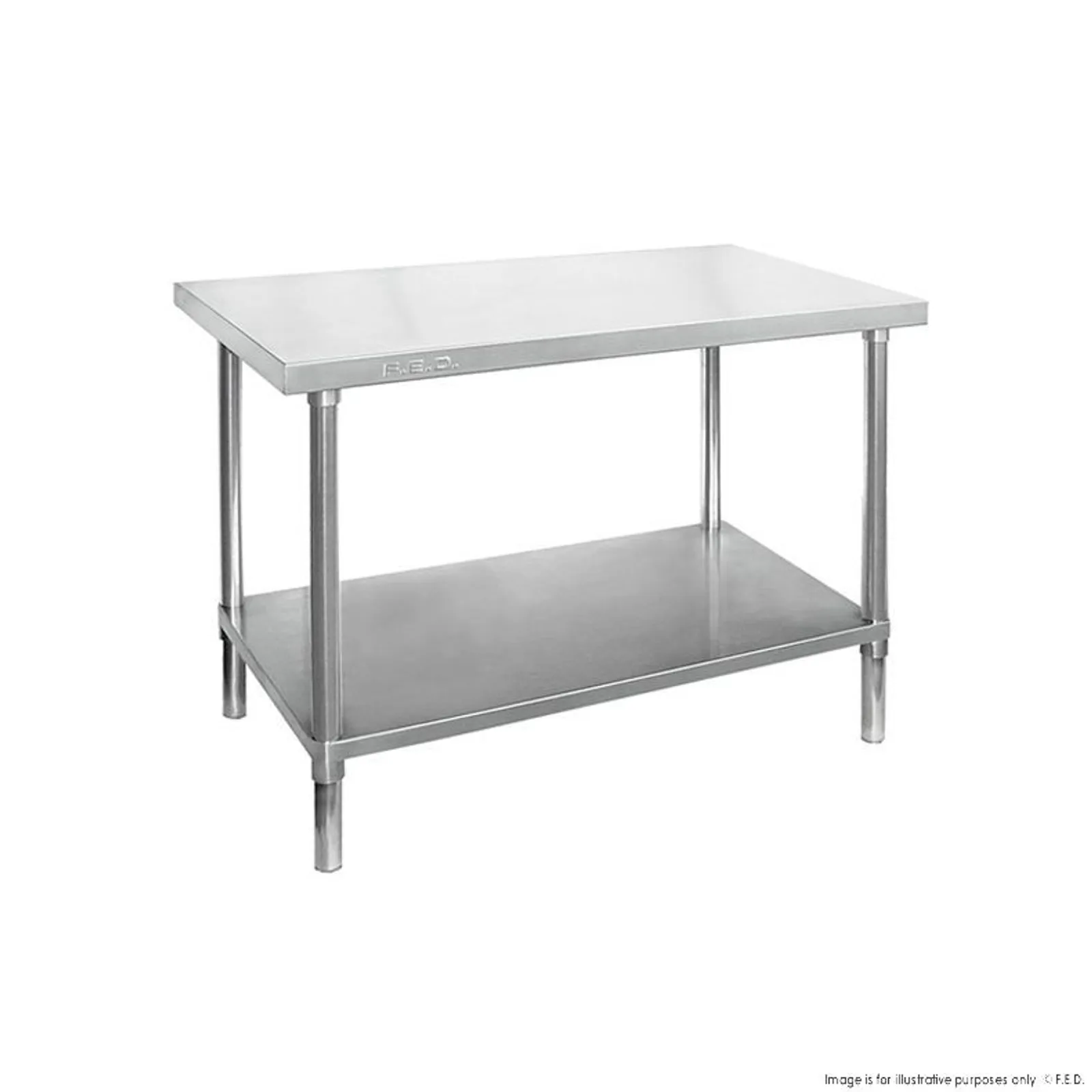 Modular Systems WB7-1200/A - Stainless Steel Workbench