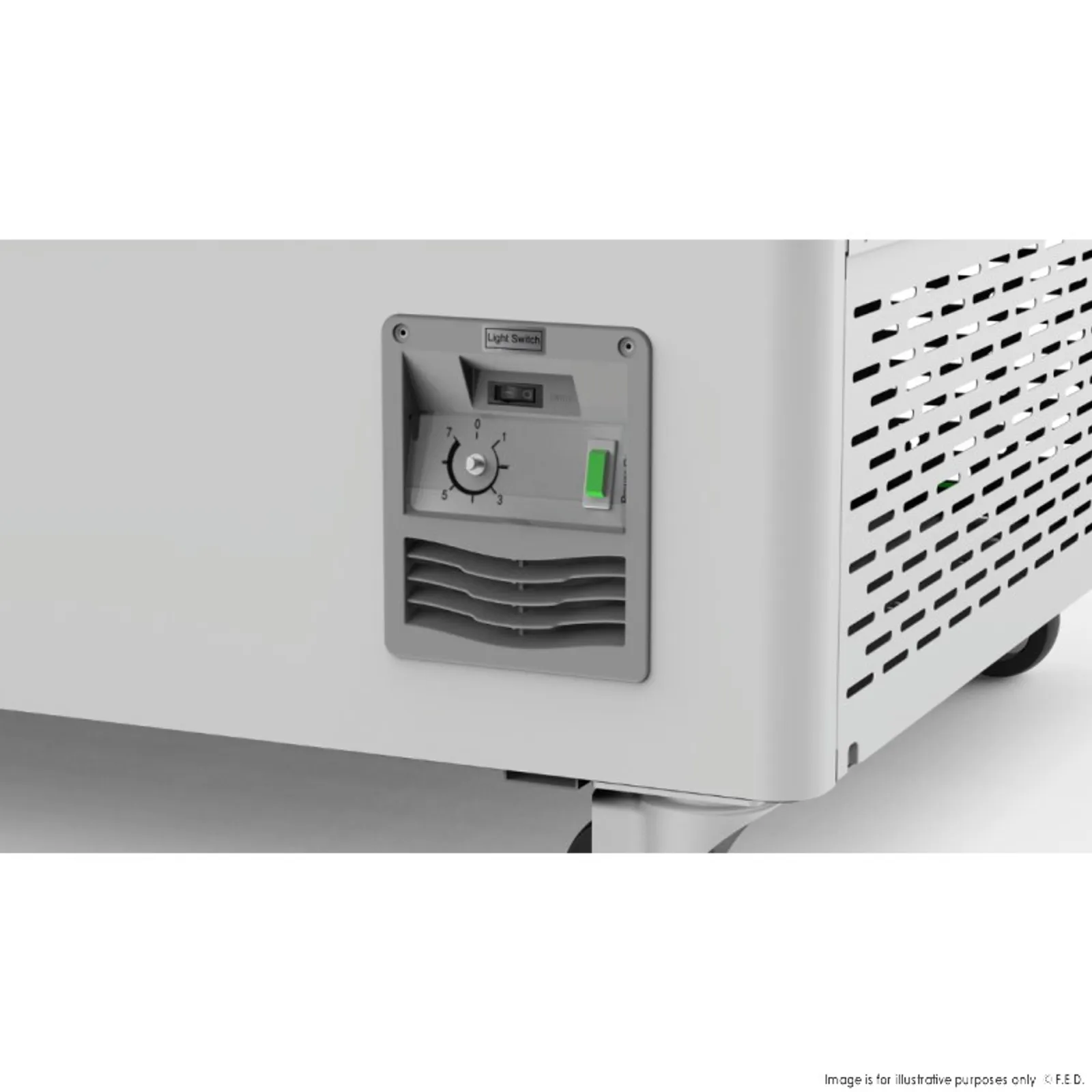 Thermaster SD-666K - Heavy Duty Supermarket Glass Sliding Lid Freezers 636L