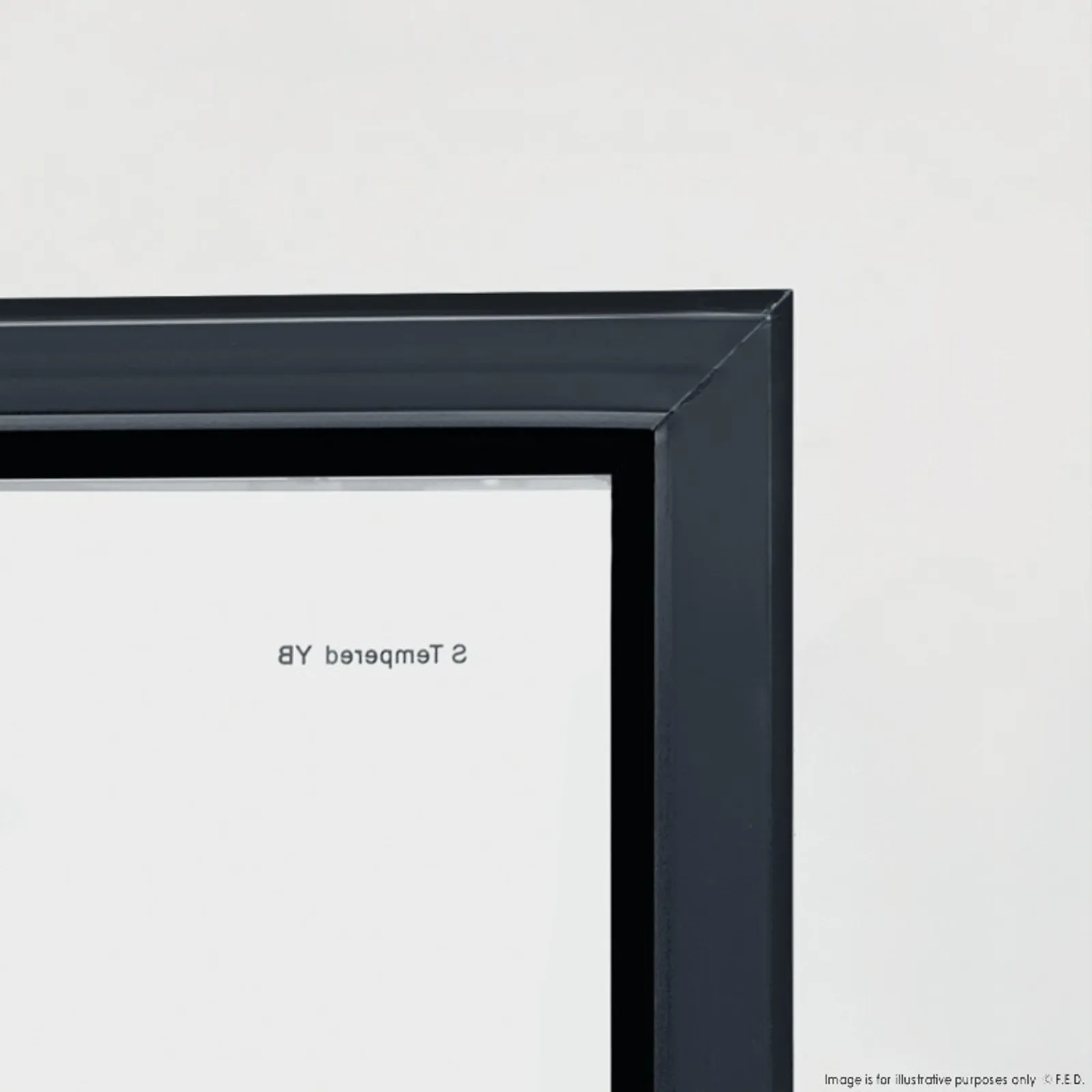 Thermaster LG-370BP - Single Glass Door Colourbond Upright Drink Fridge