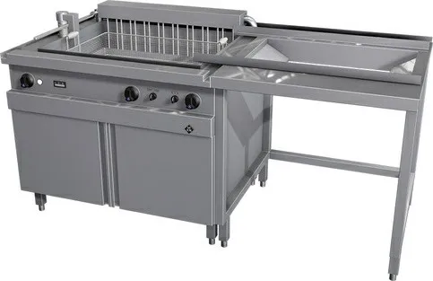 MKN 10012742 - Electric Industrial Deep Fat Fryer, Lifting Left, Discharge System Right