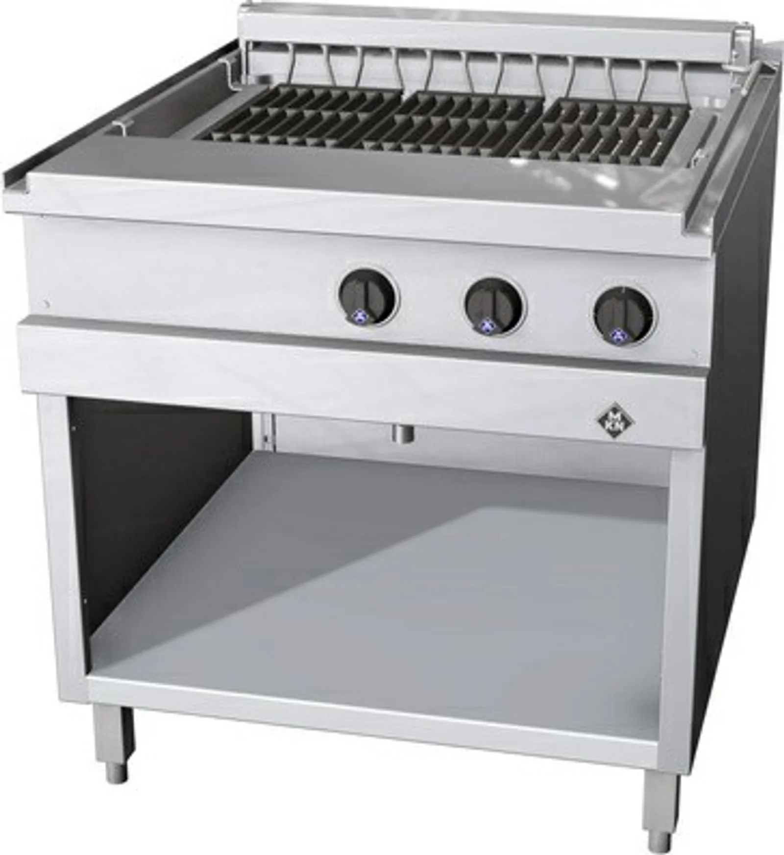 MKN 10018148 - Electric Chargrill 2 Optima 850