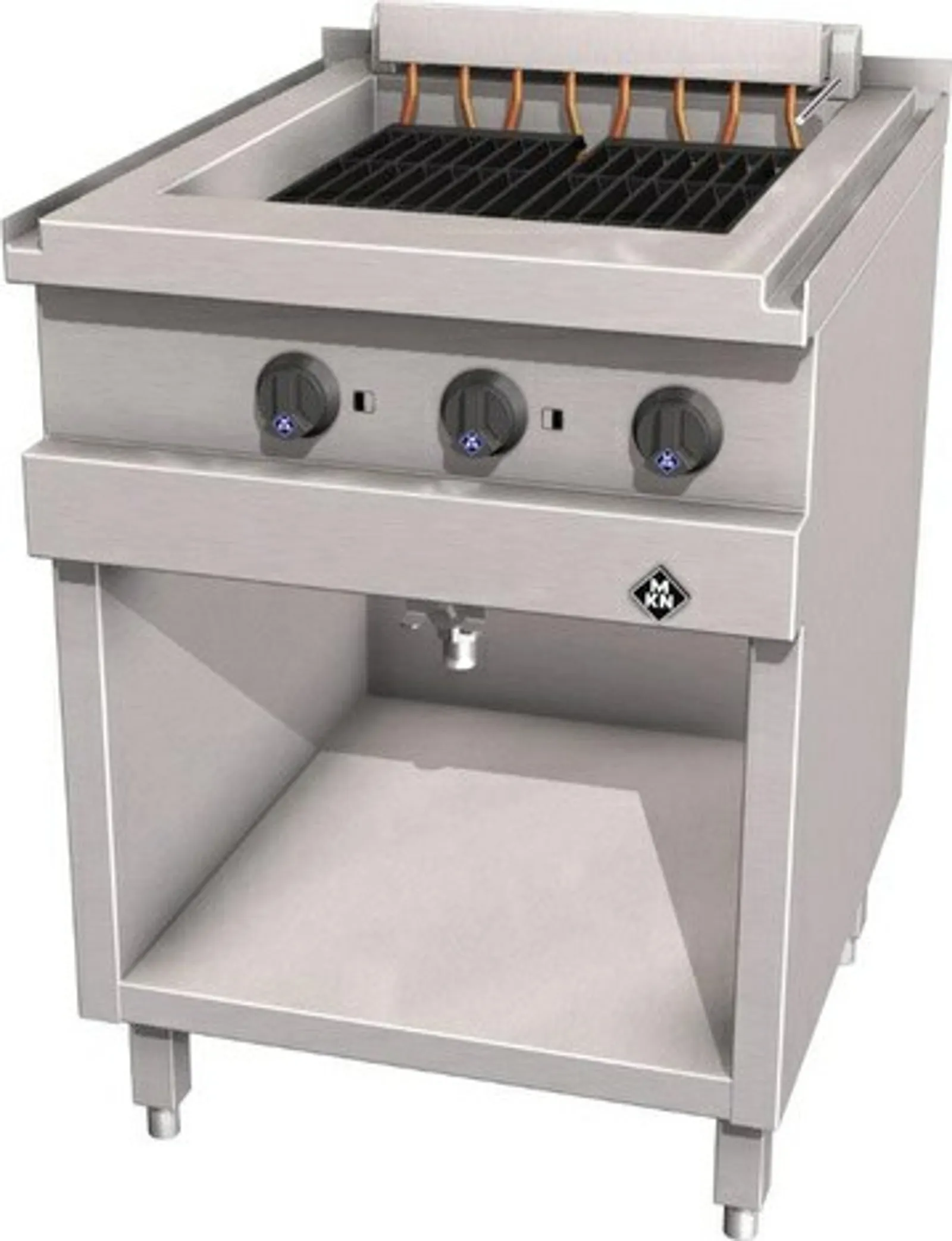 MKN 2121501 - Electric Chargrill 1 Optima 700
