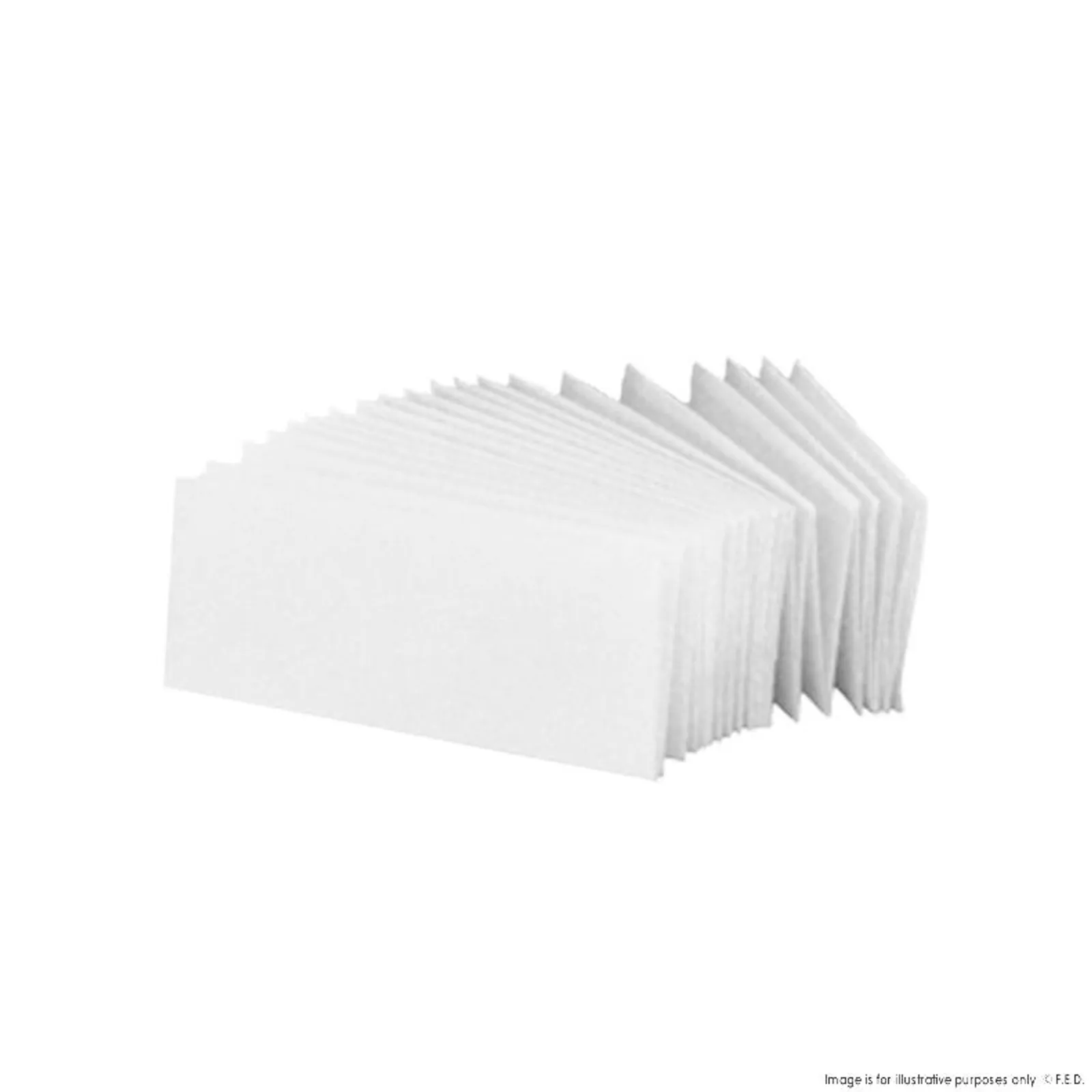Frymax FM-PFC50 - 50 × 10" Frymax Filter Paper cones