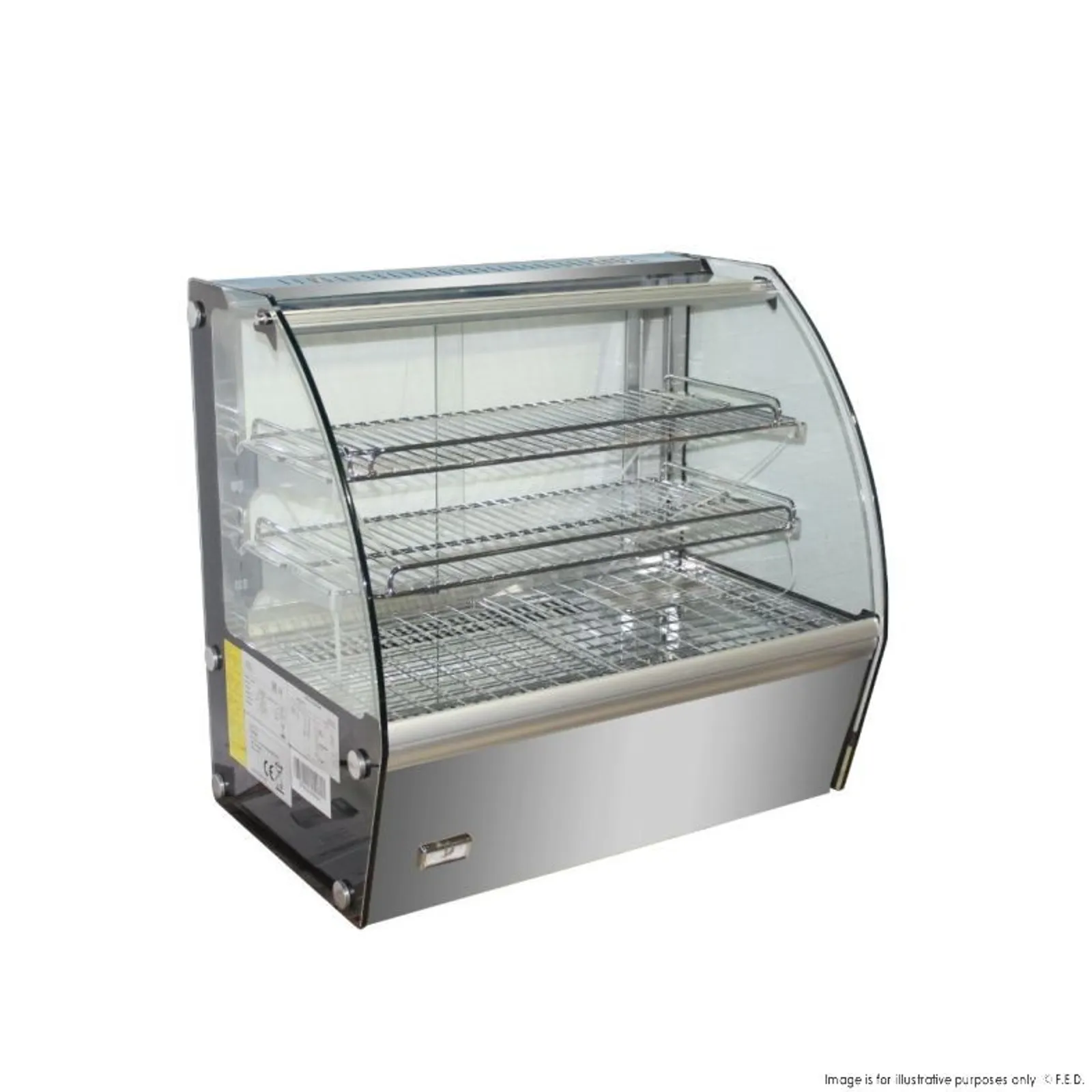 Bonvue HTH120N - 120 Litre Heated Counter-Top Food Display