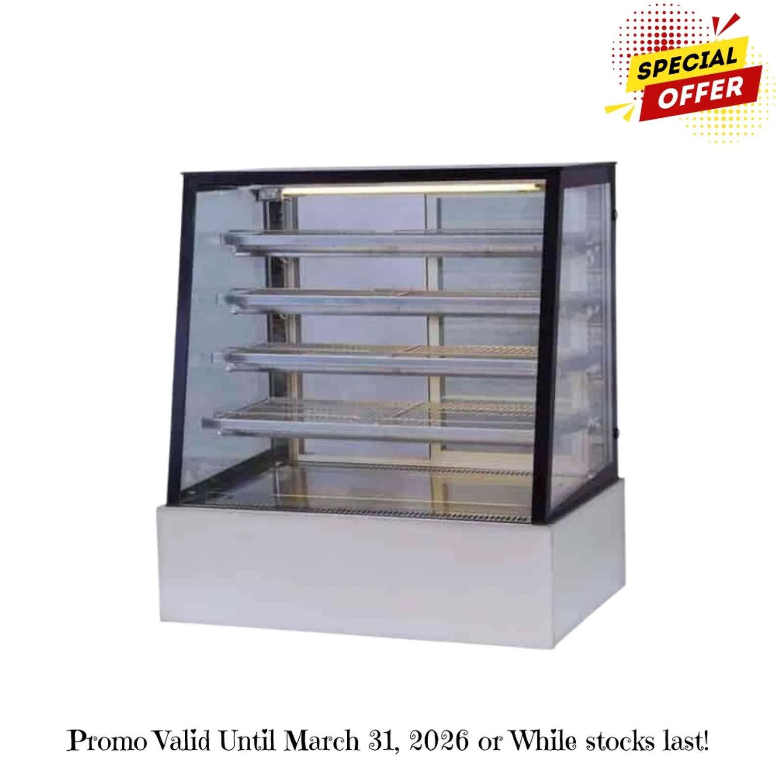 Bonvue H-SLP830C - Bonvue Deluxe Heated Display Cabinet