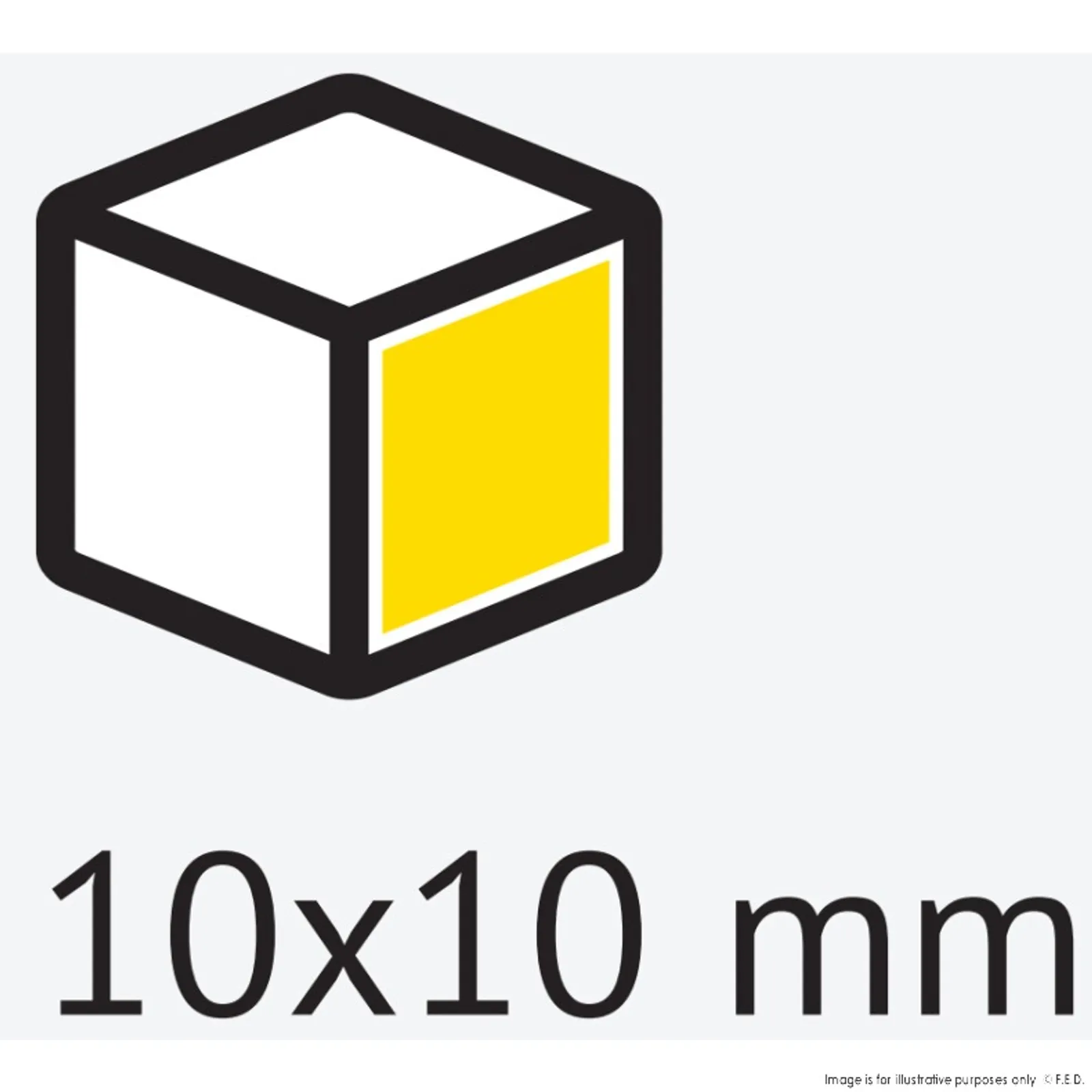 Dito Sama DS650225 - P4U Dicing Kit 10mm Aluminium Slicer & Grid