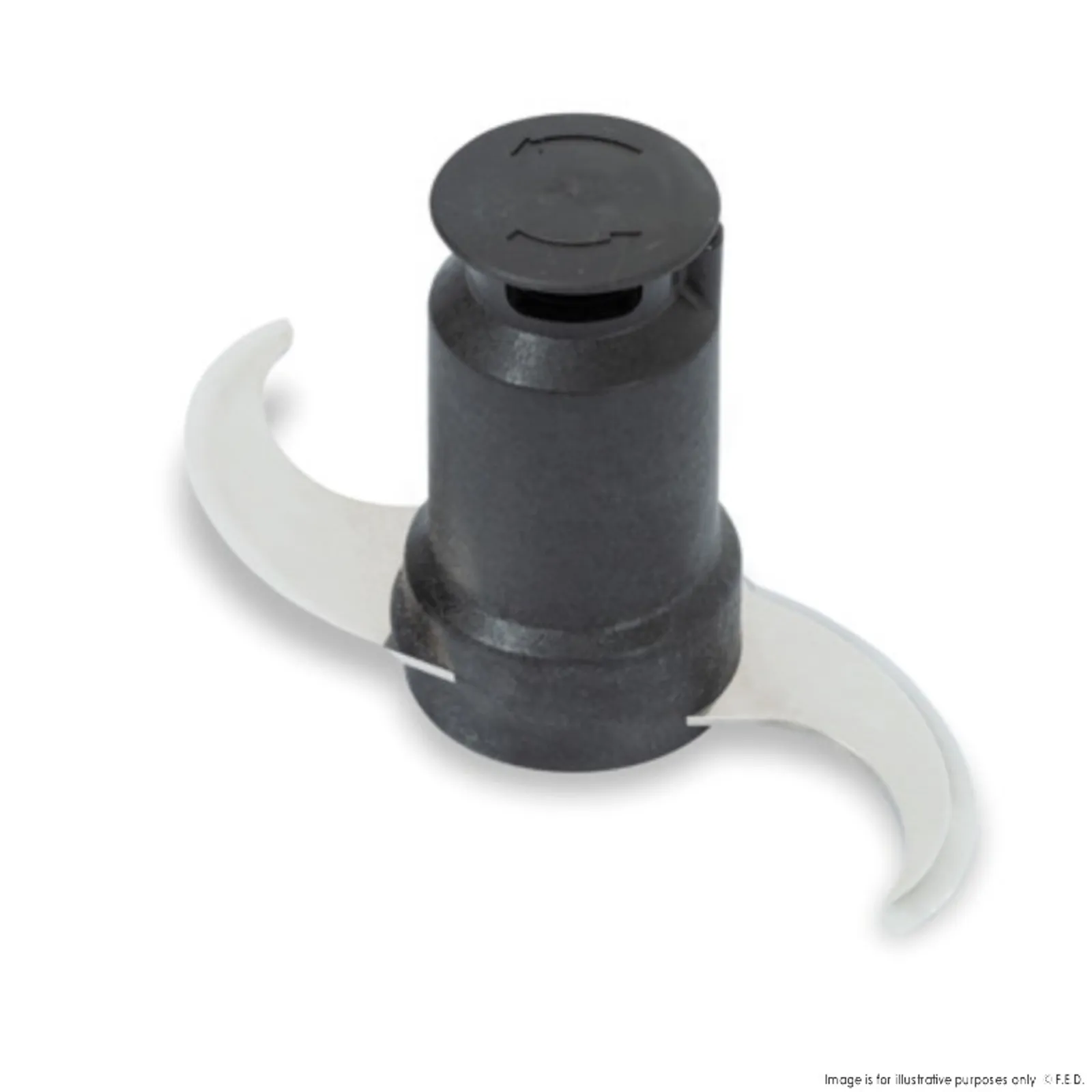 Dito Sama DS650234 - P4U Smooth Blade Rotor for 3.6L Cutter Mixer