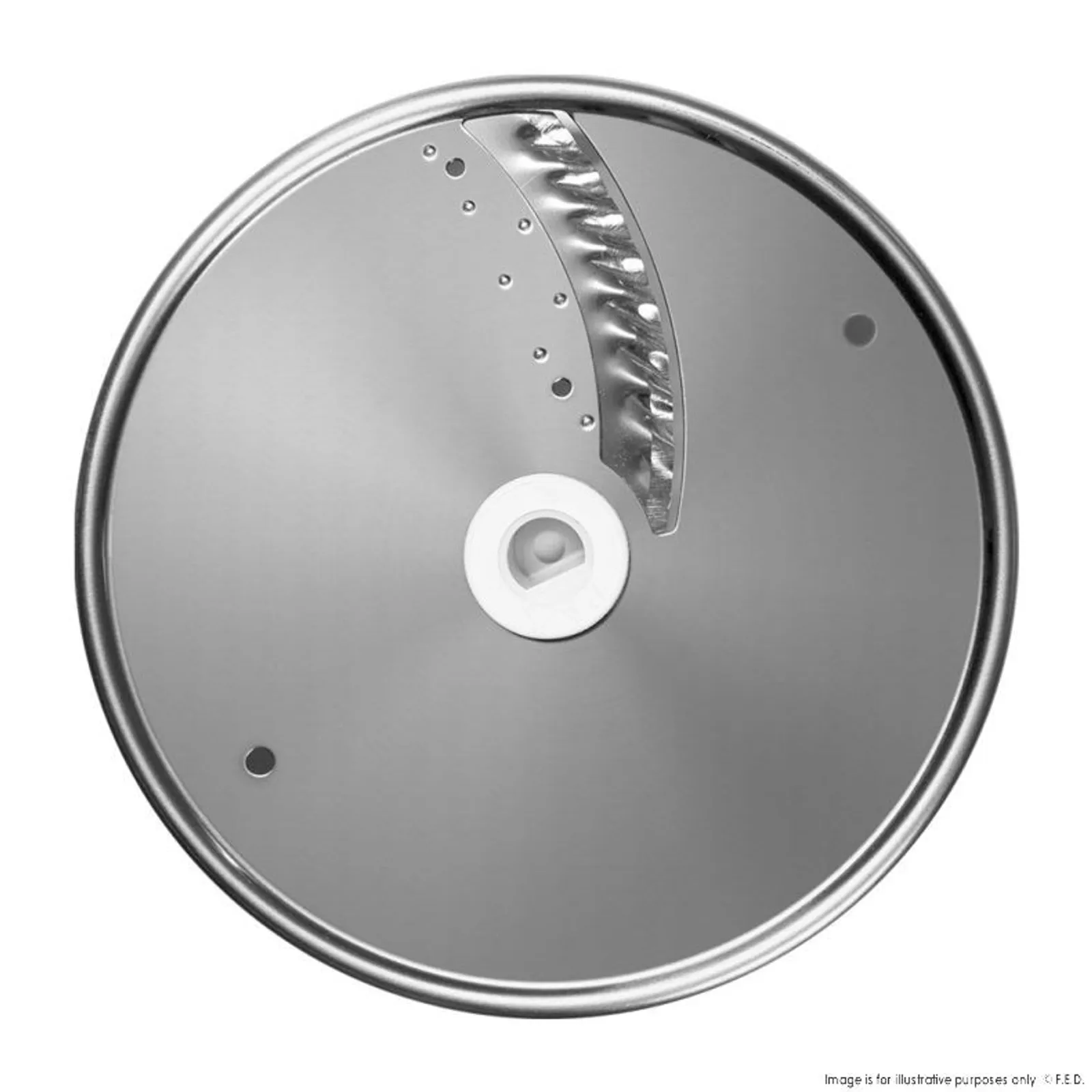 Dito Sama DS653007 - Stainless Steel Disc With Corrugated Blades 2 Mm (Dia. 175 Mm)