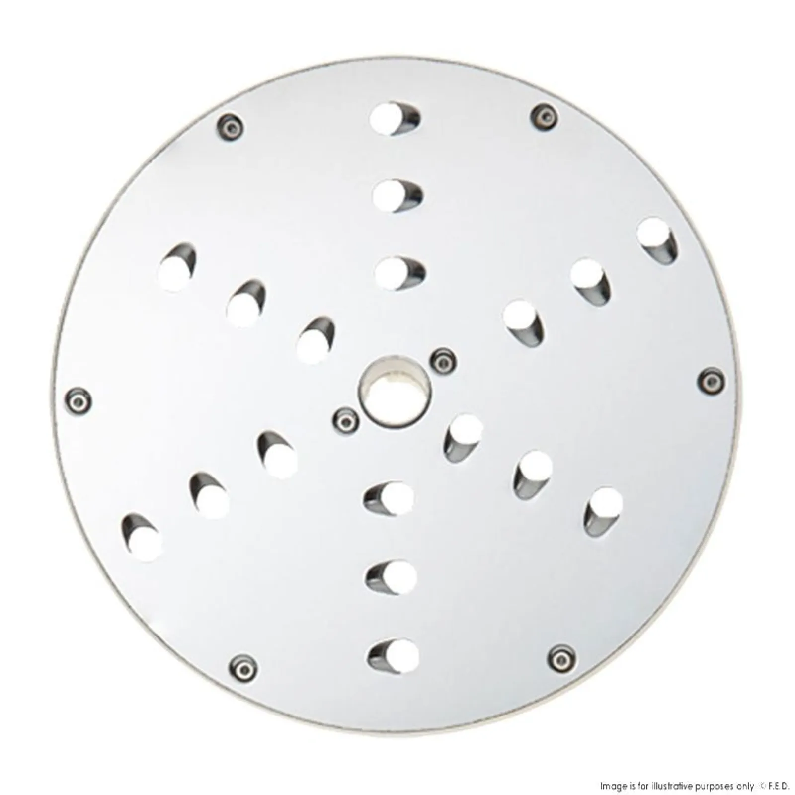 Dito Sama DS653777 - Stainless steel grating disc 9 mm