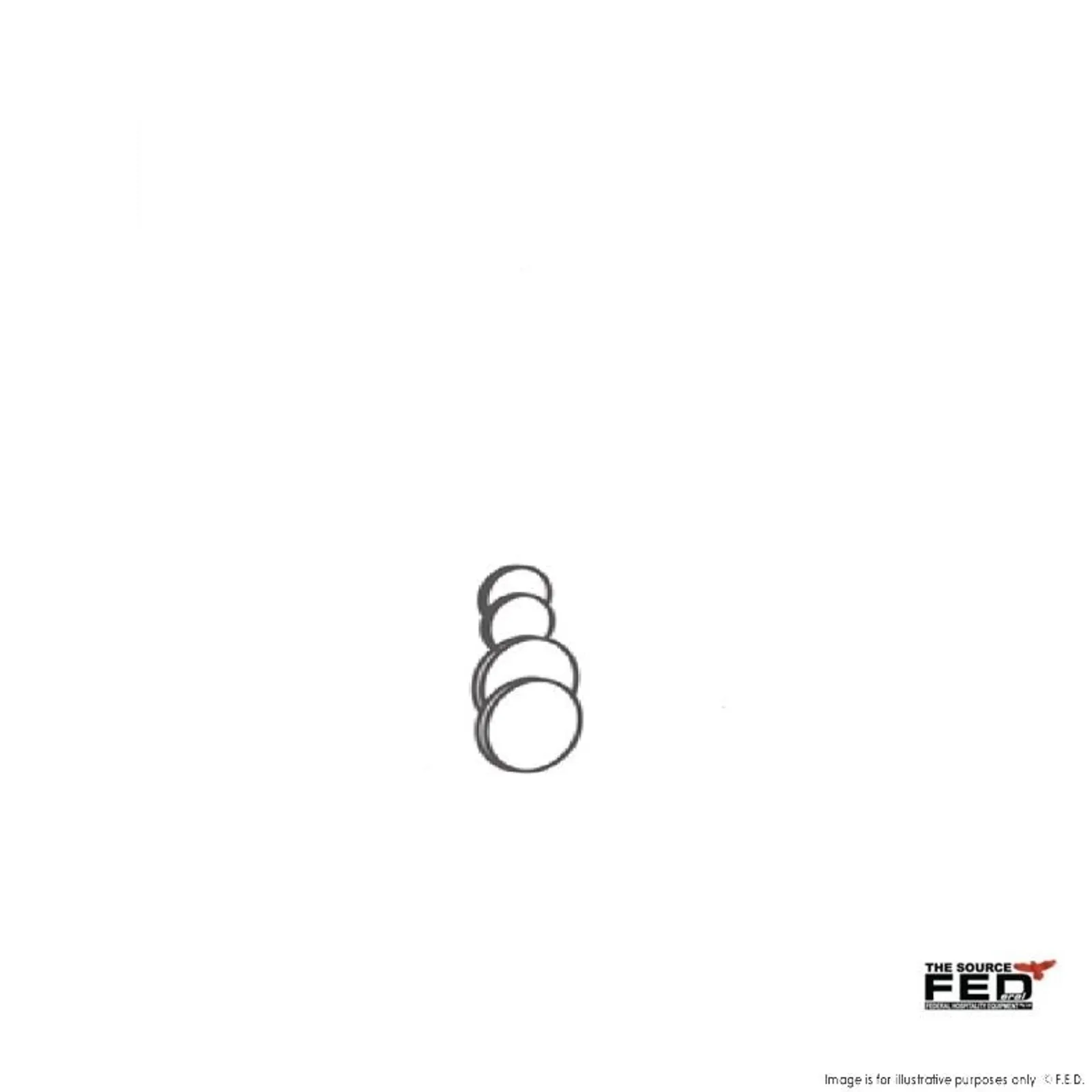 Yasaki SS010 - Slicer (Aluminium, semi circular) 10mm Single Blade