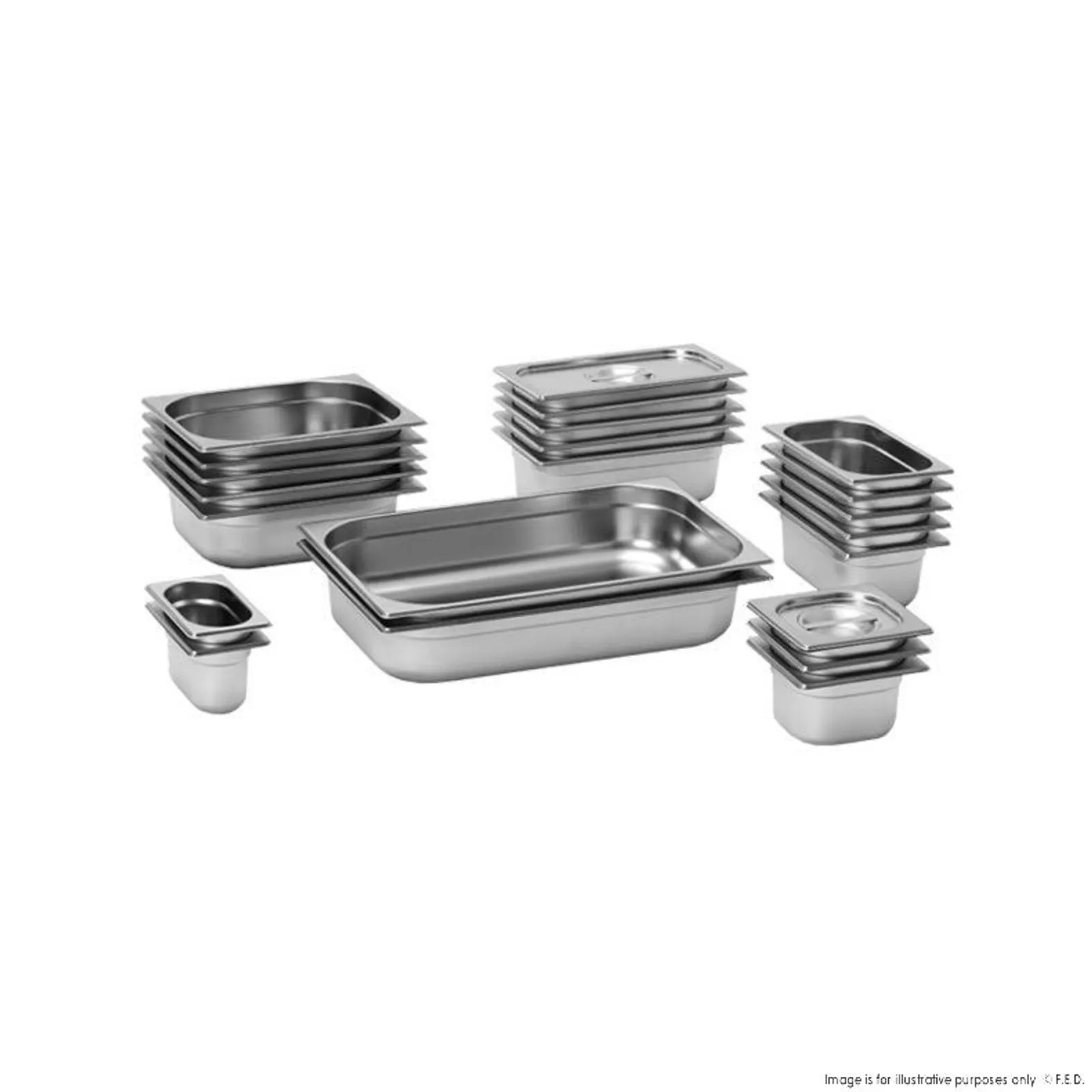 FED 14150 - 1/4 x 150 mm Gastronorm Pan Australian Style