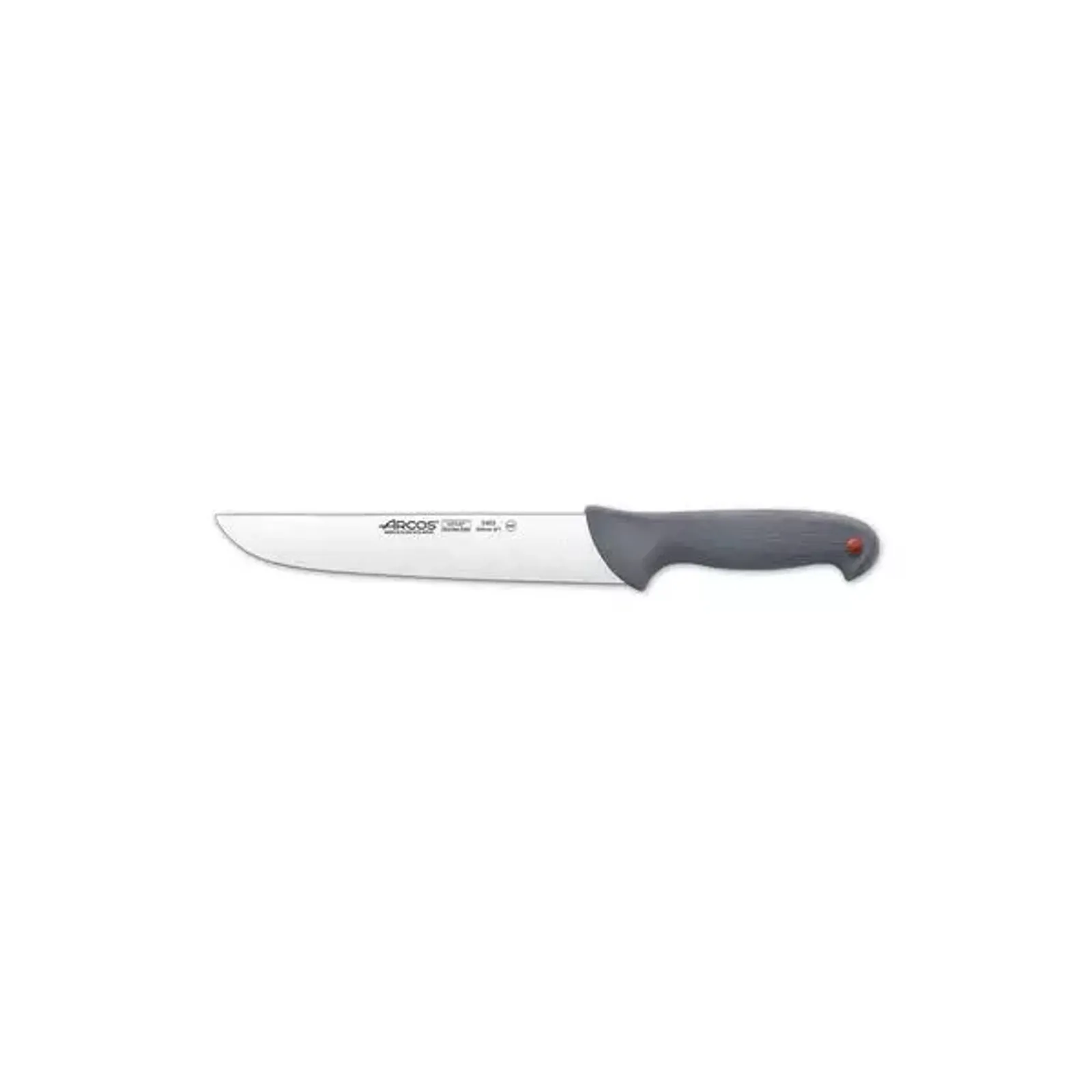Arcos 263200-Colour Prof Butcher Knife-200mm, Wide Blade Grey Handle