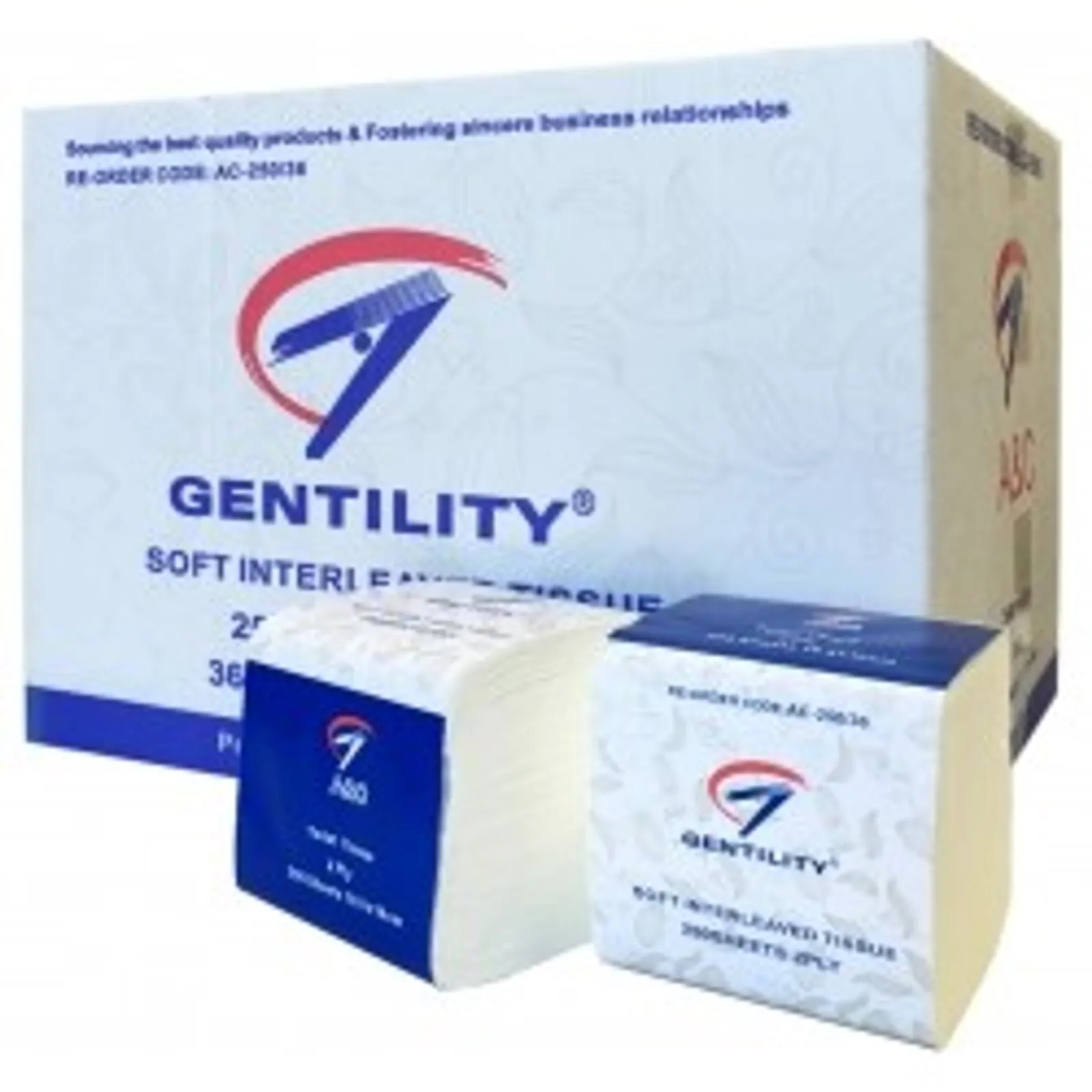 Gentility AC-250/36 - Interleaved Toilet Tissue
