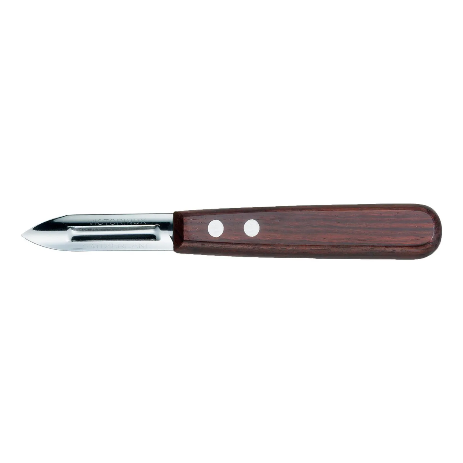 Victorinox 5.0209 - Wood Potato Peeler, Double Edge