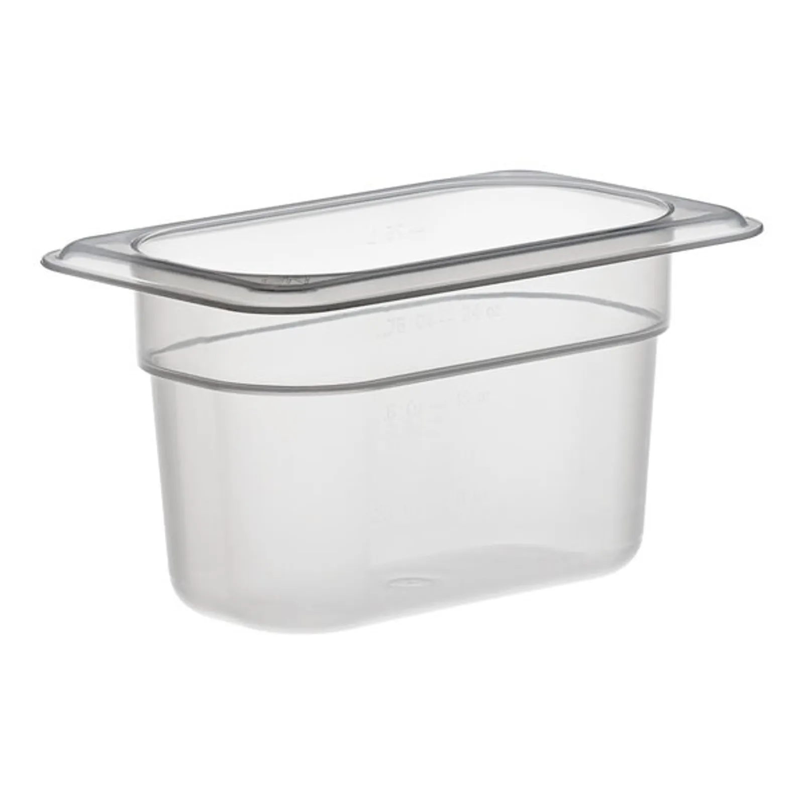Cambro 94PP190 - Translucent Food Pan - GN 1/9 100mm Depth 0.85L