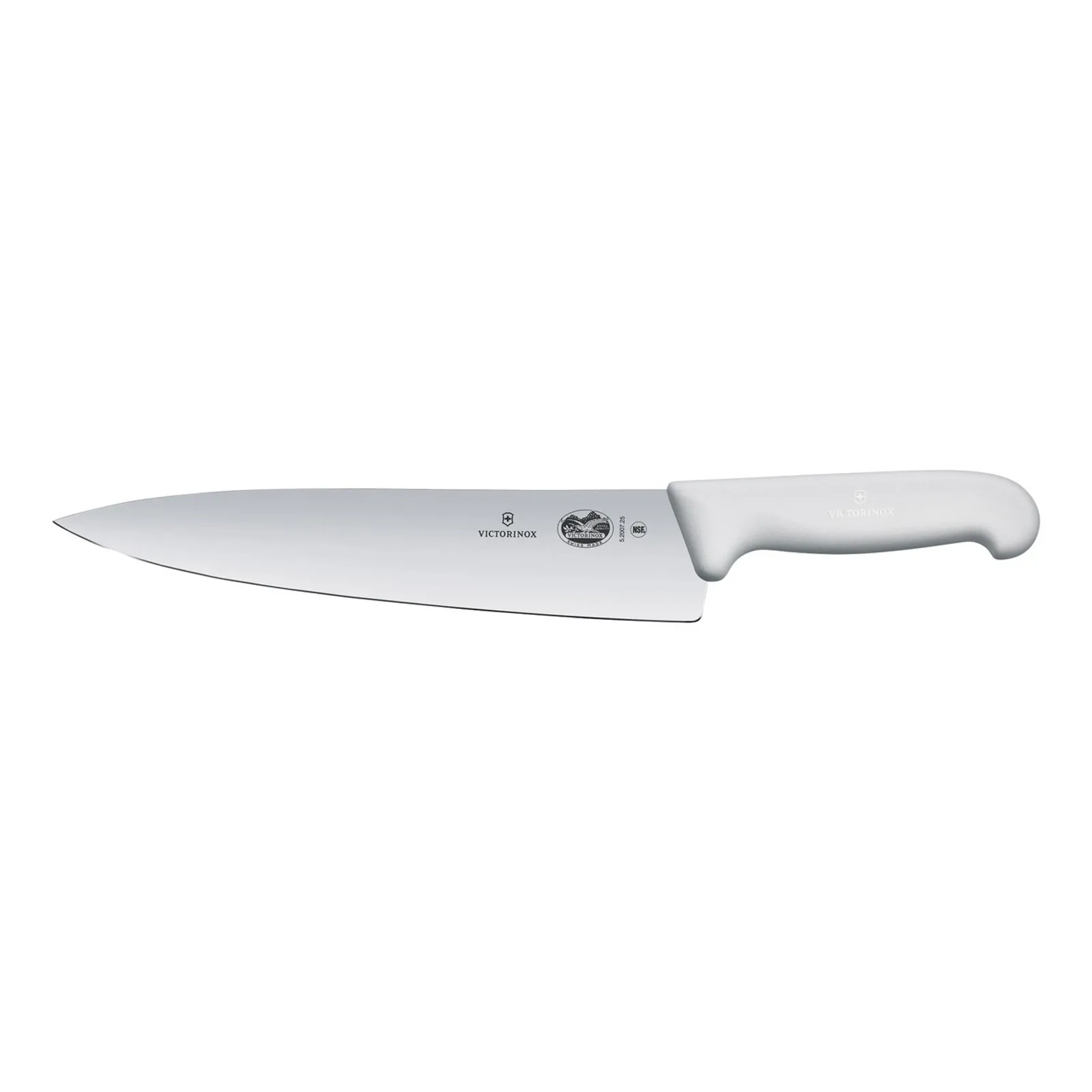 Victorinox 5.2007.25 - Cooks - Carving Knife, 25cm, Fibrox - White