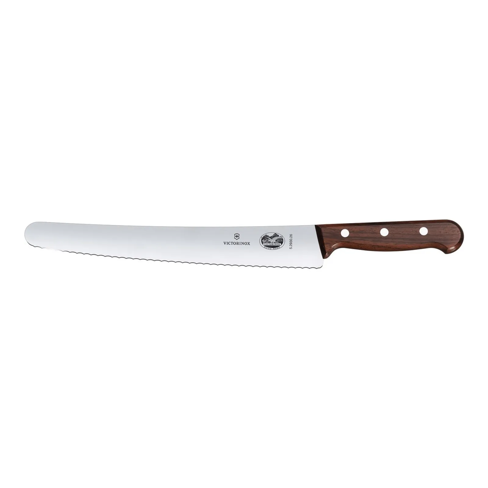 Victorinox 5.2930.26G - Pastry Knife, 26cm, Wavy Edge - Wood GB