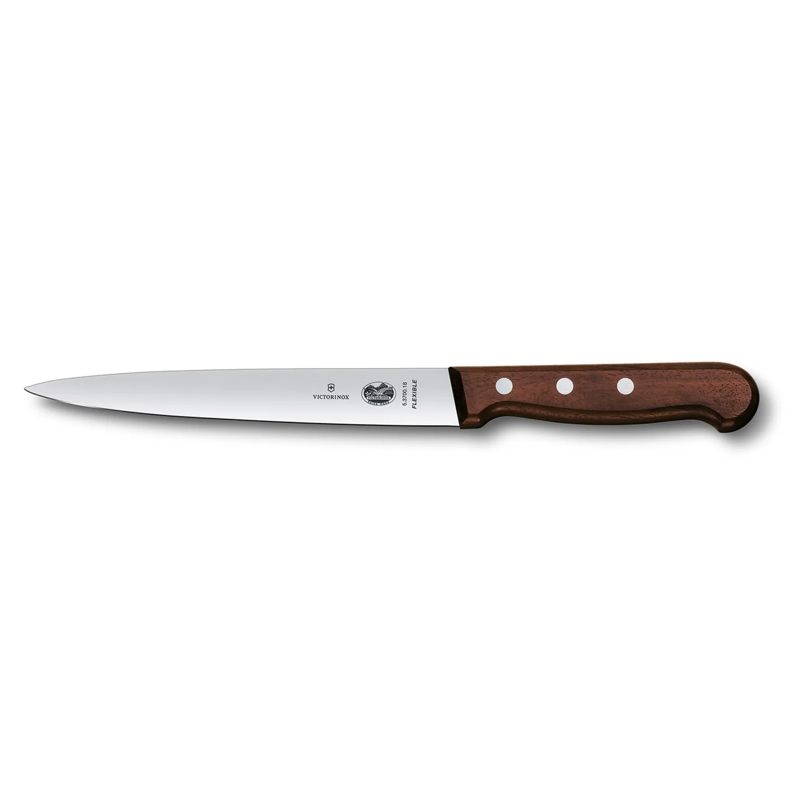 Victorinox 5.3700.16 - Filleting Knife, 16cm Flexible Blade - Wood